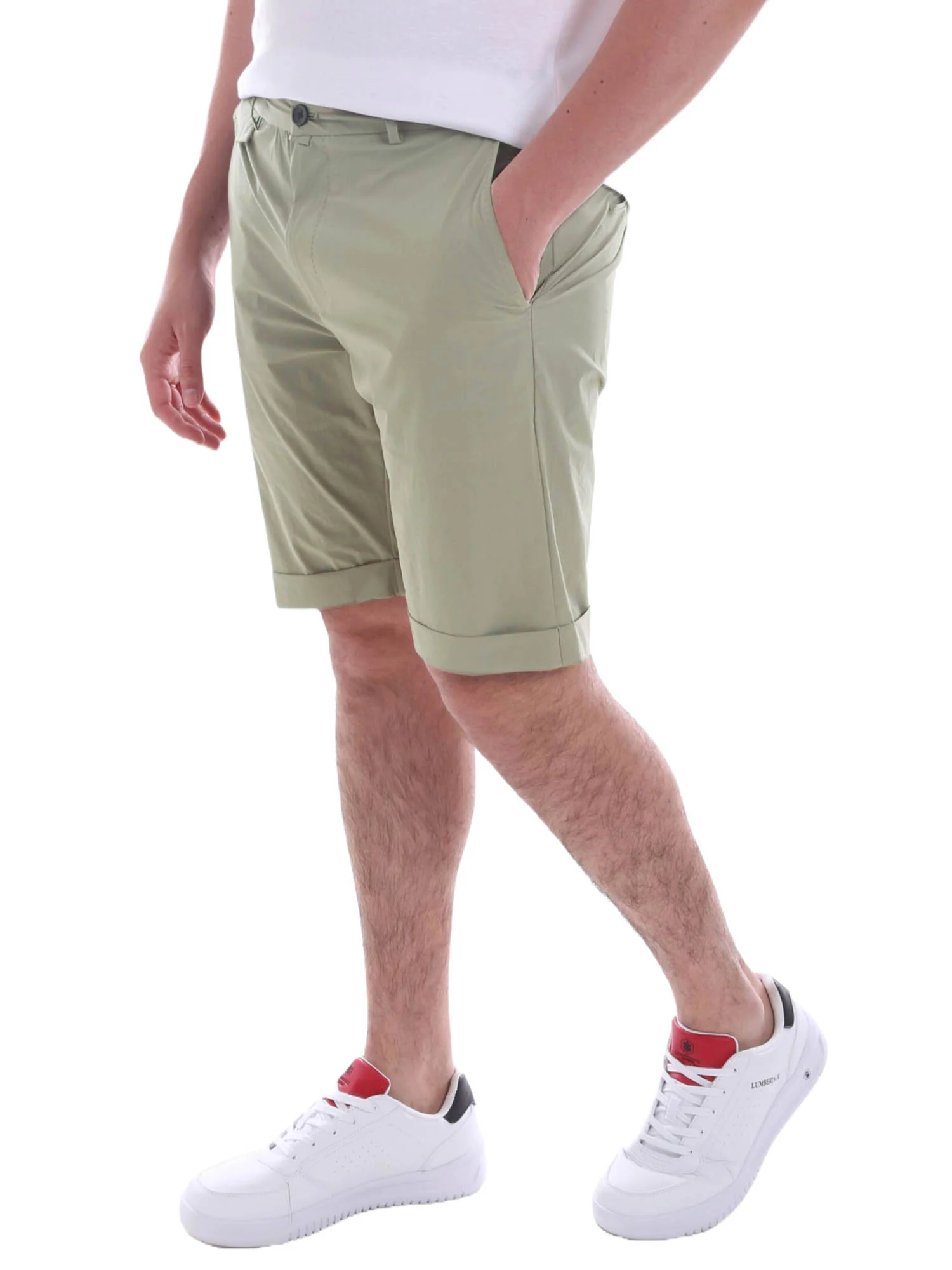 Borgoni Milano Bermuda Uomo | WW6860BD - Image 3