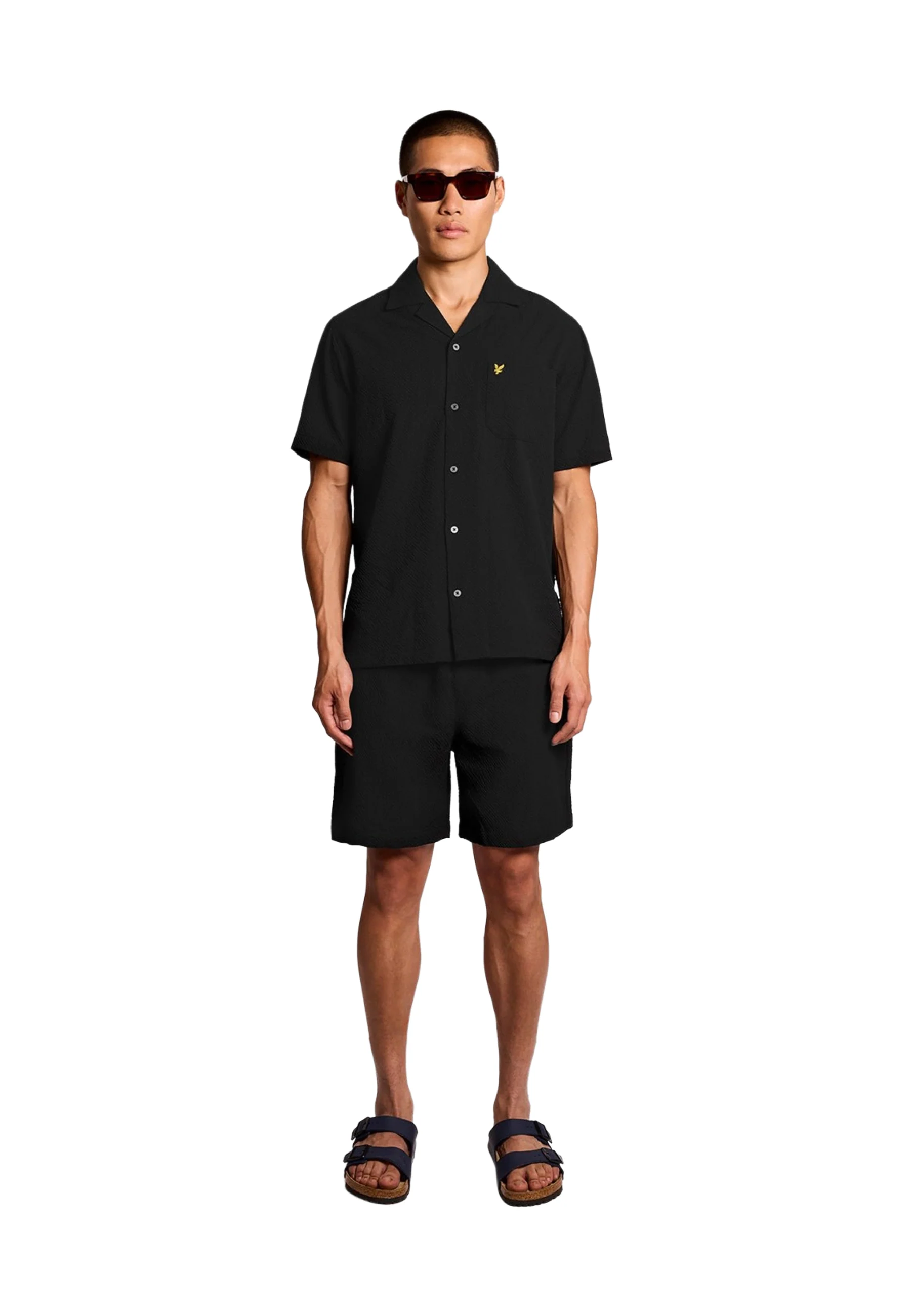 Lyle & Scott Crinkle Resort Bermuda Uomo | SH2405V - Image 10