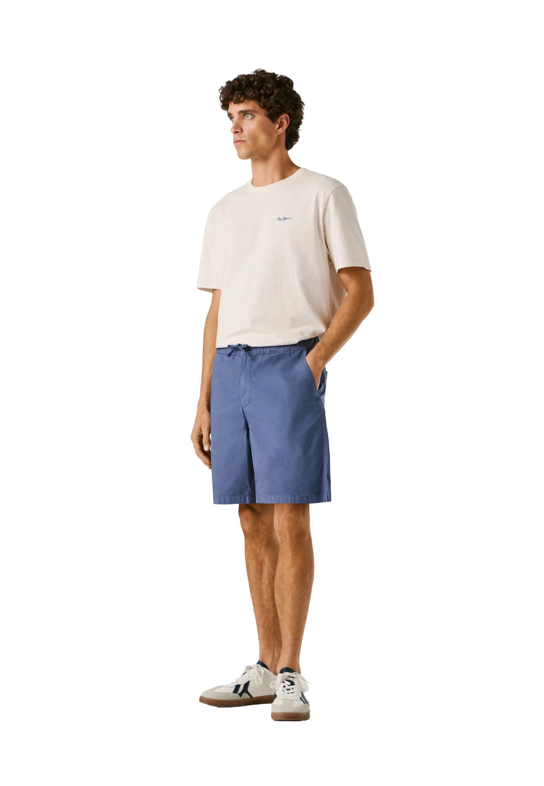 Pepe Jeans Pull On Poplin Bermuda Uomo | PM8000033 - Image 3