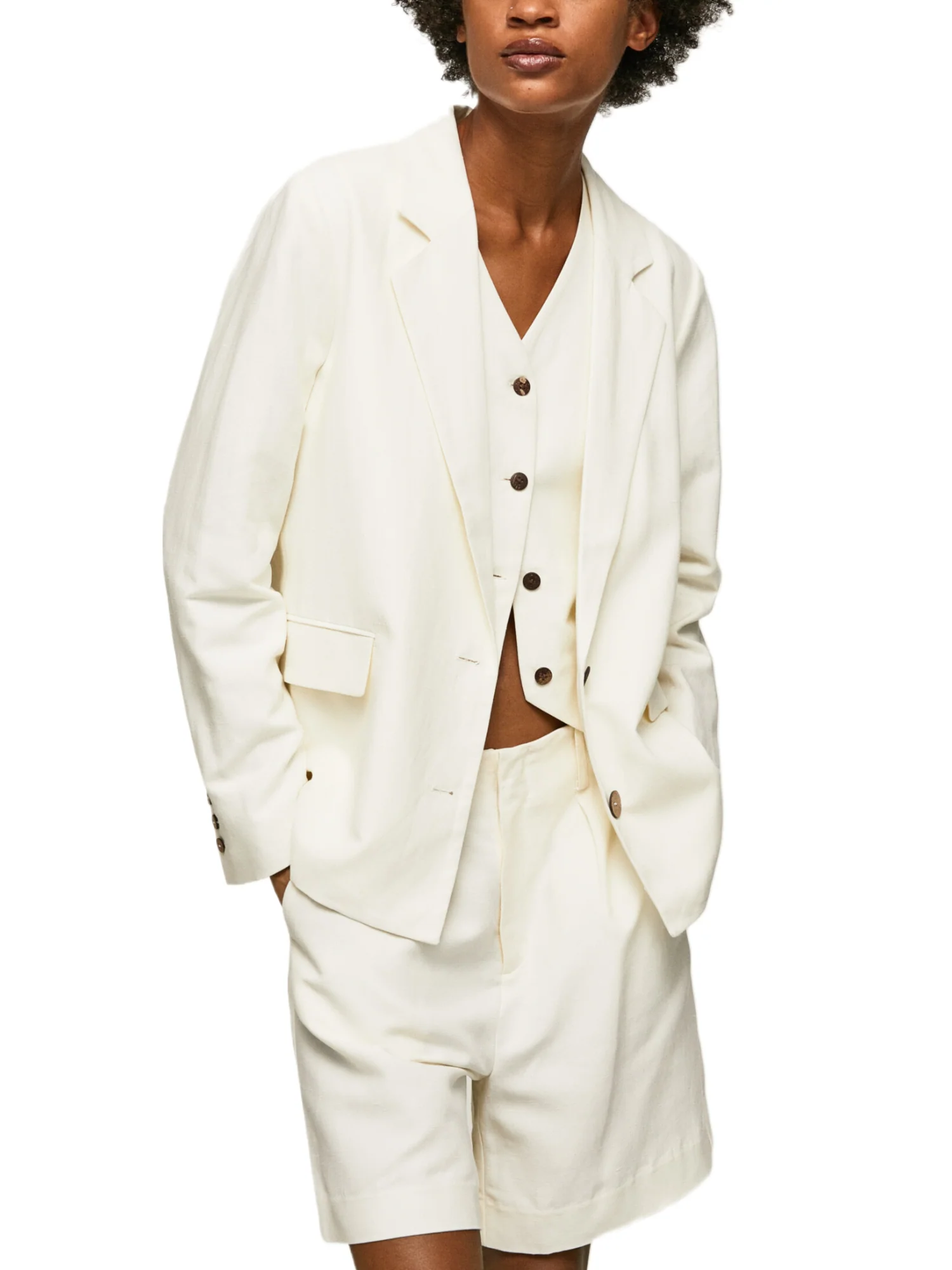 Pepe Jeans Blazer Donna | PL402171 - Image 2