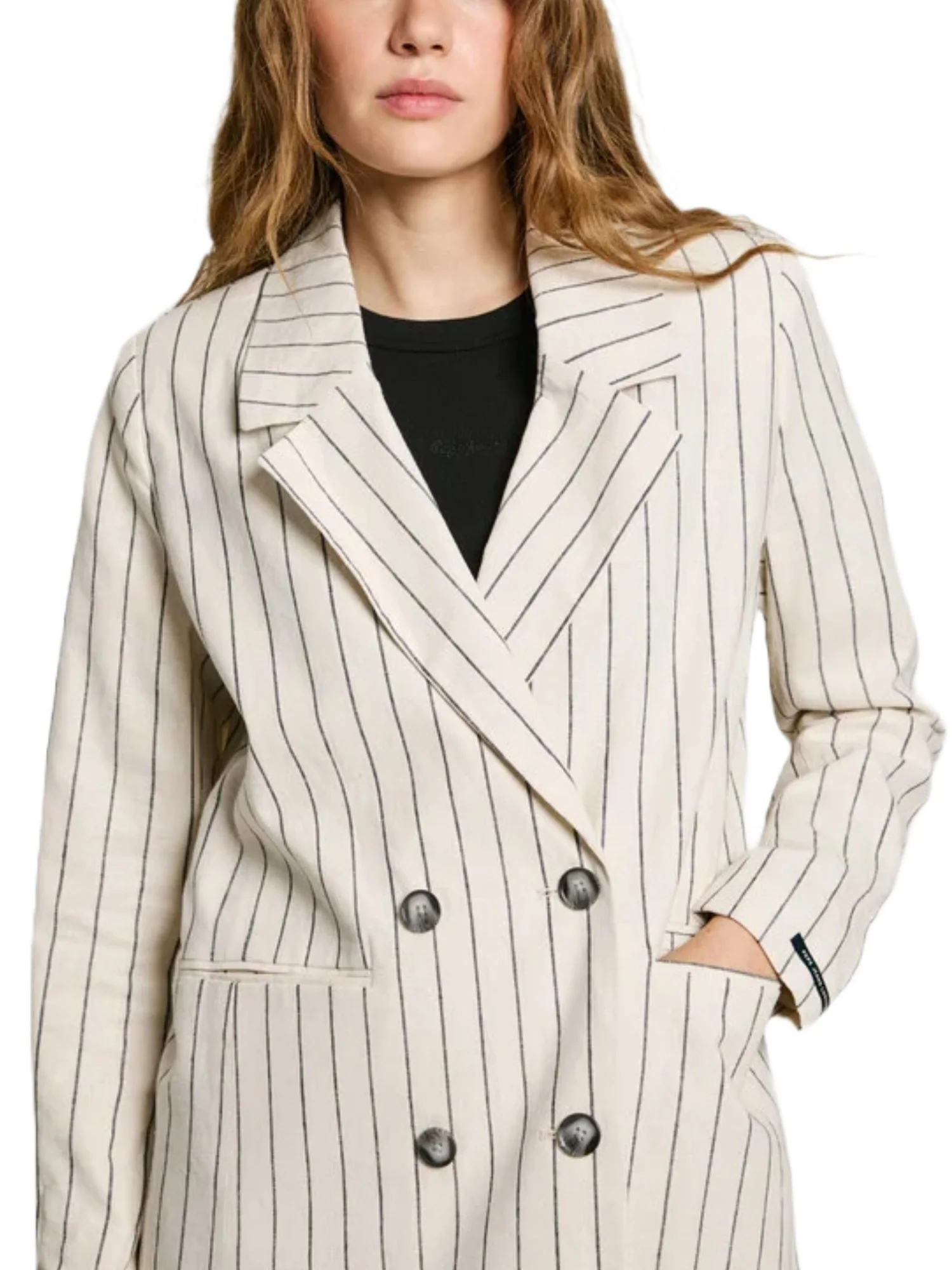 Pepe Jeans Blazer Donna | PL402589 - Image 4