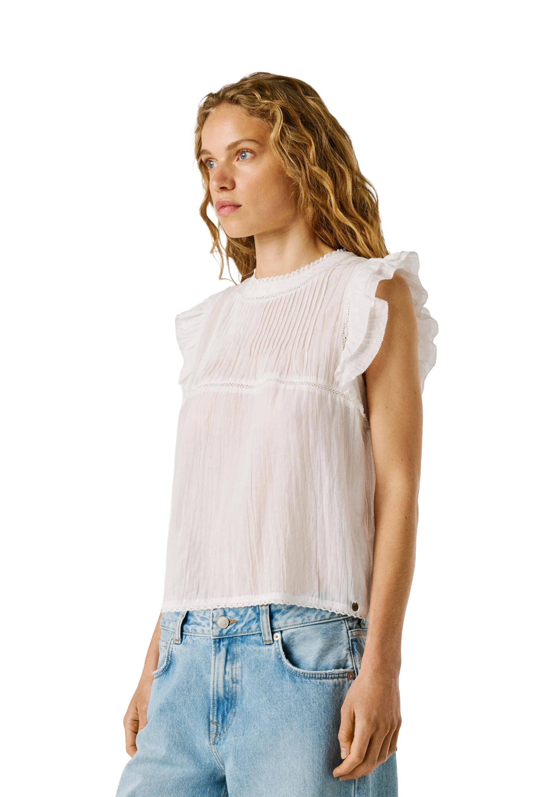 Pepe Jeans Dakota Shirt Bluse Donna | PL3051379 - Image 8