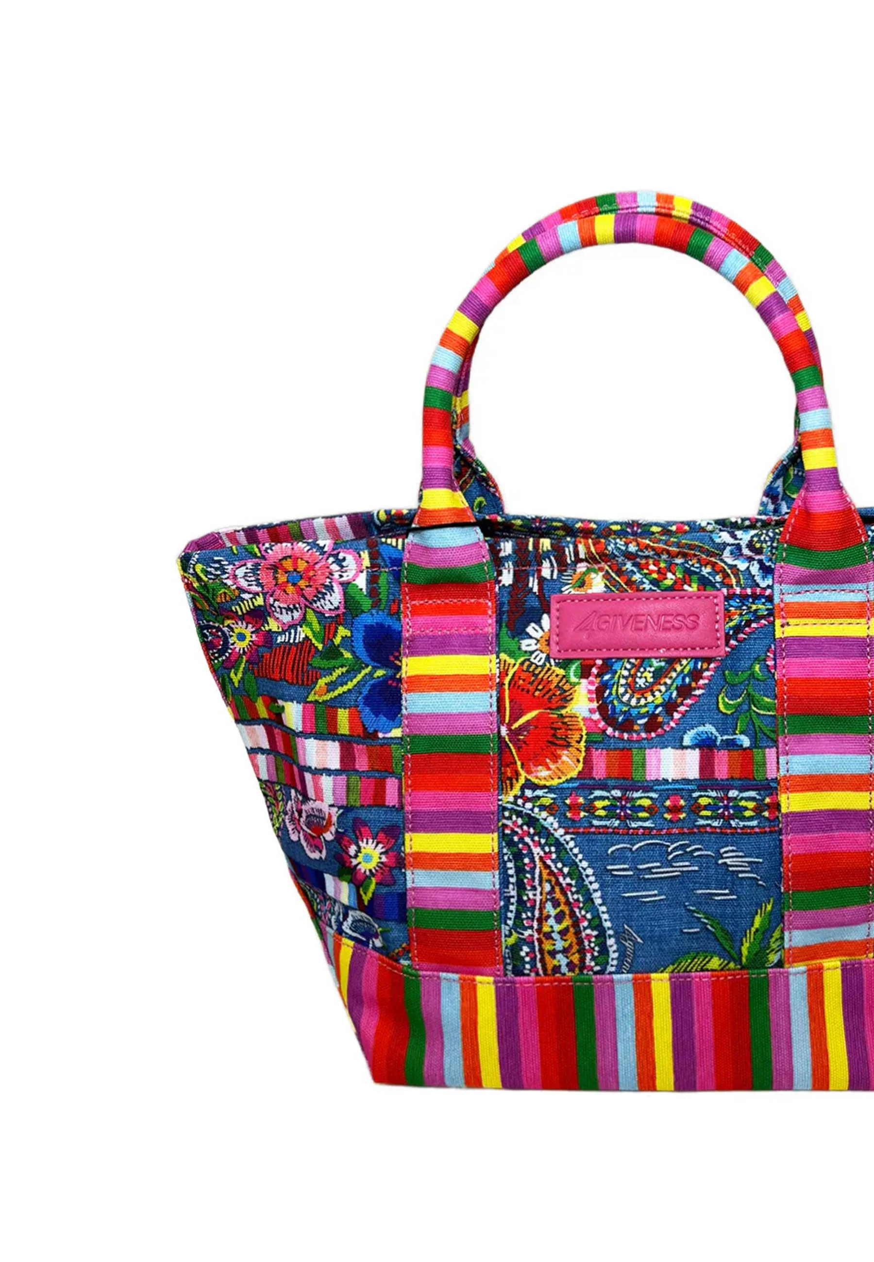 4giveness Mykonos Denim Mexicam Borse Mare Donna | 126WACBO6063 - Image 3