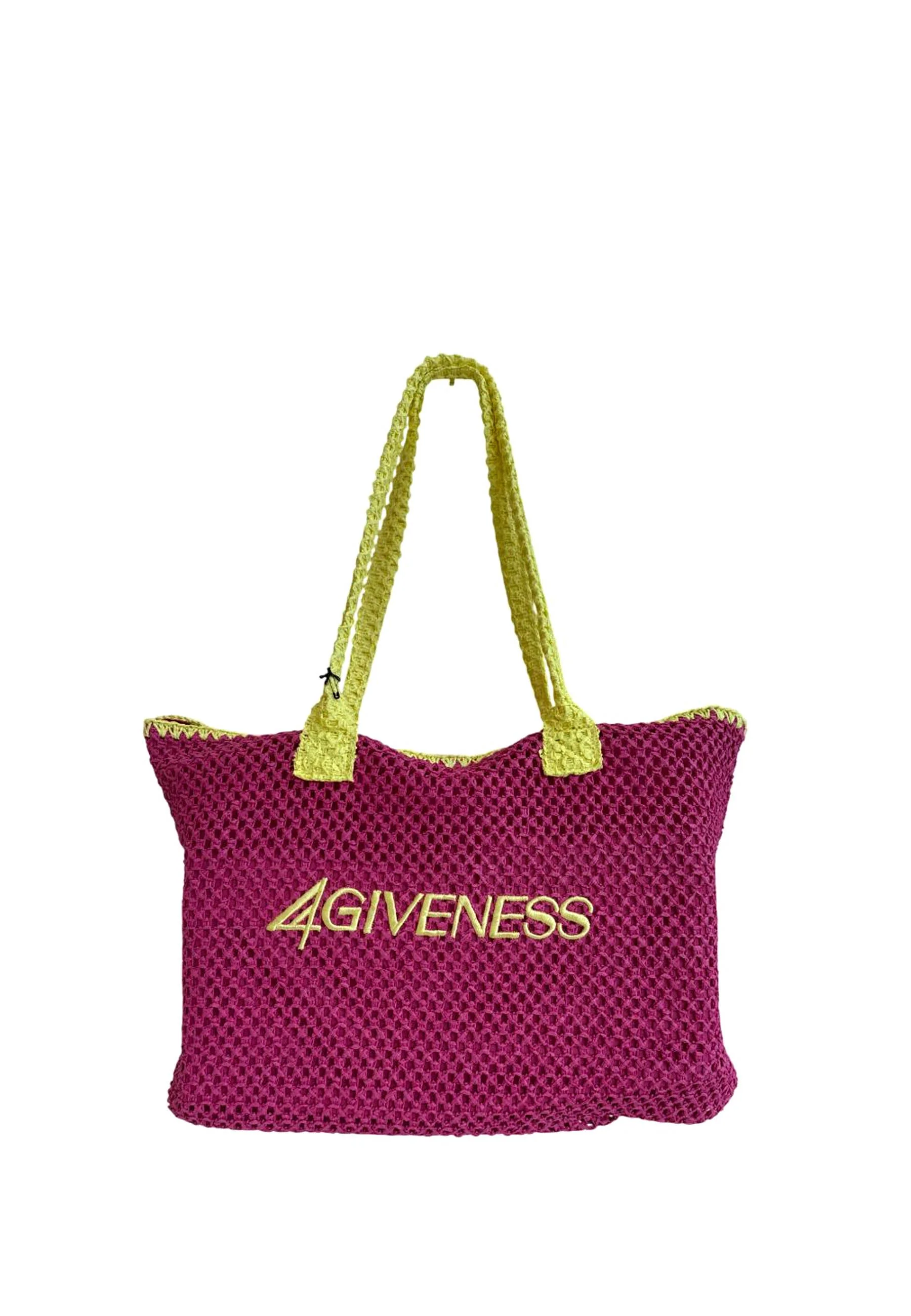 4giveness Cartapaglia Ricamo Borse Mare Donna | 126WACBO6172 - Image 4