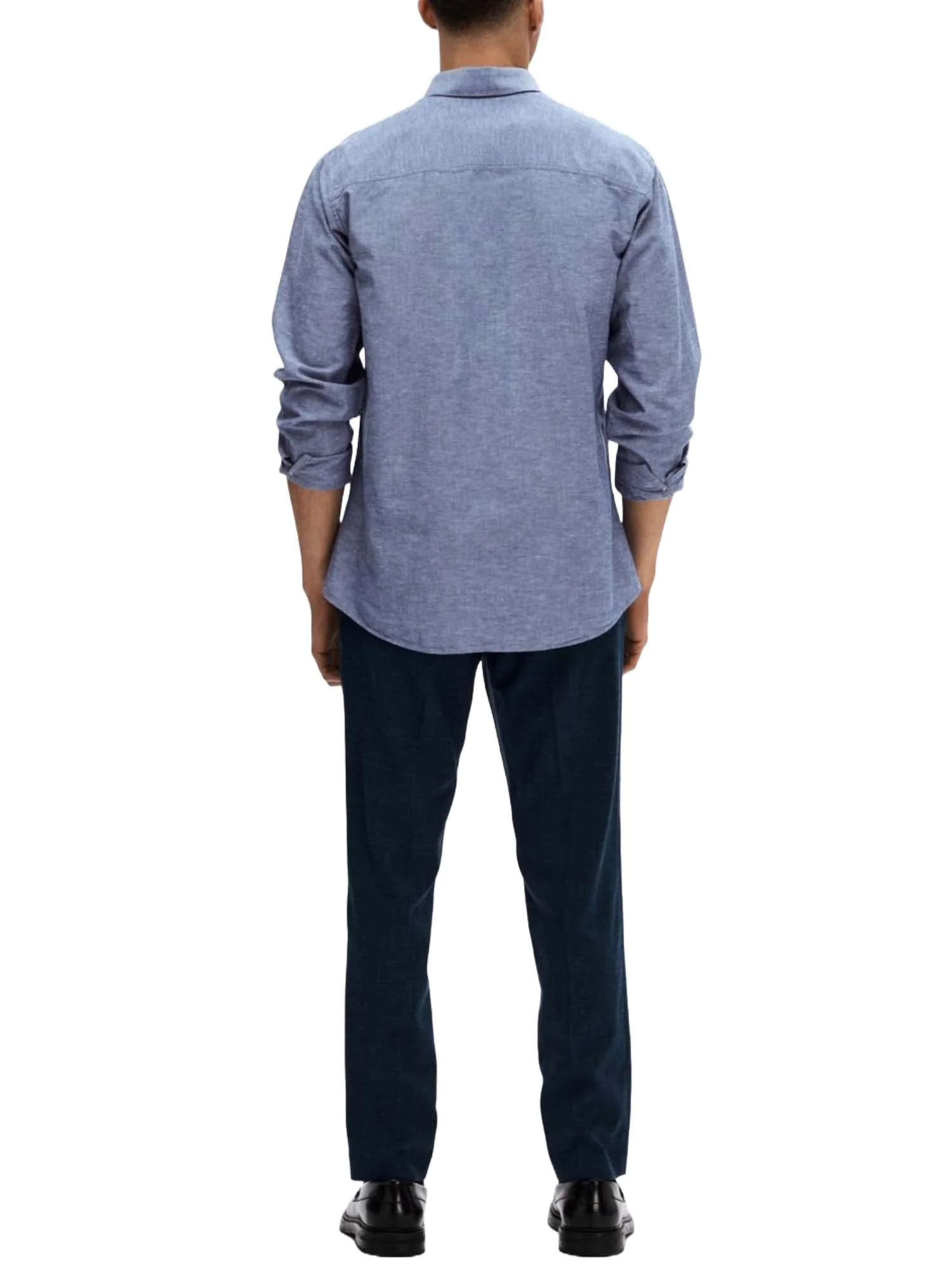 Selected Homme Black Camicie Uomo | 16078867 - Image 3