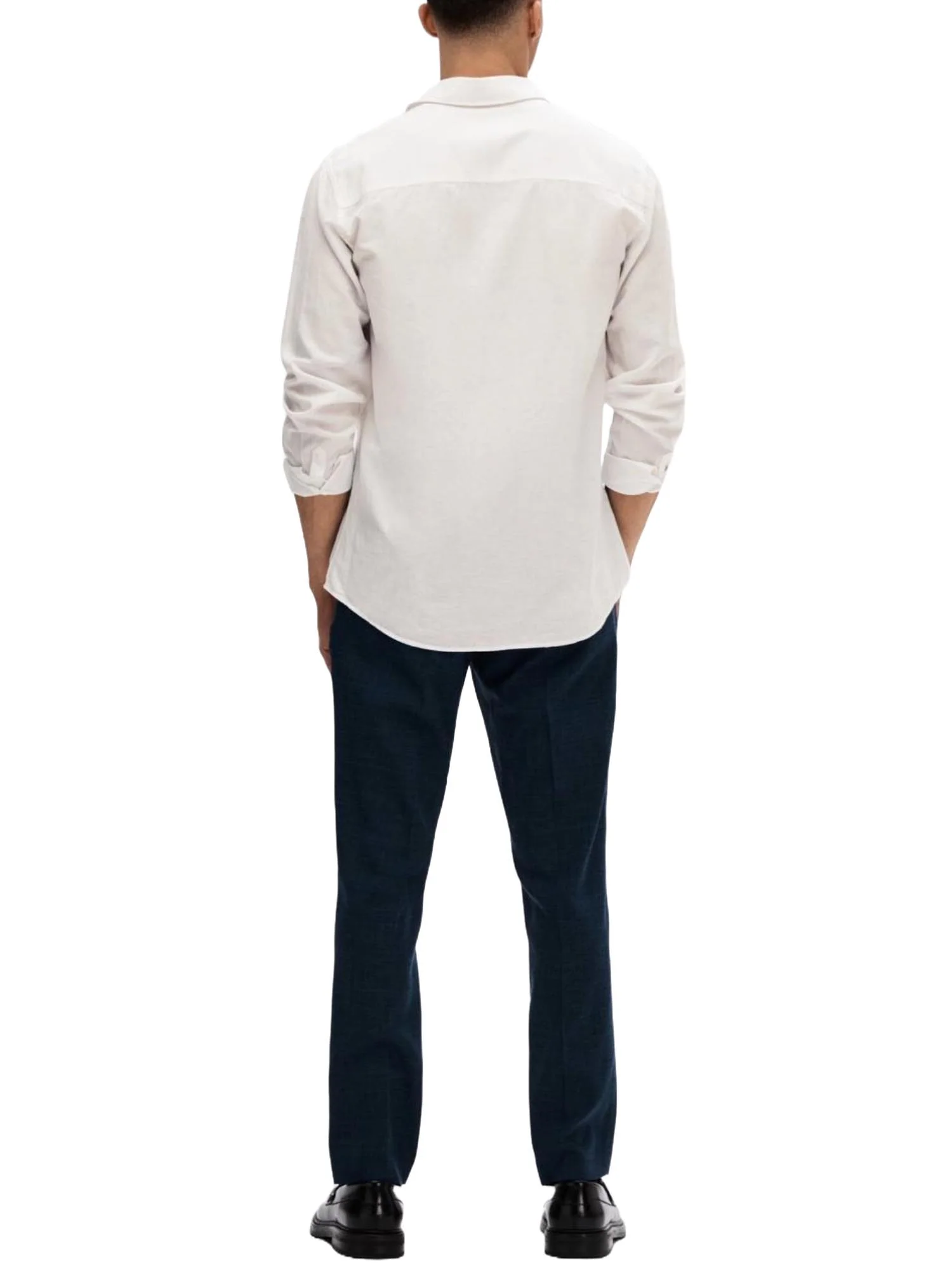 Selected Homme Black Camicie Uomo | 16078867 - Image 7