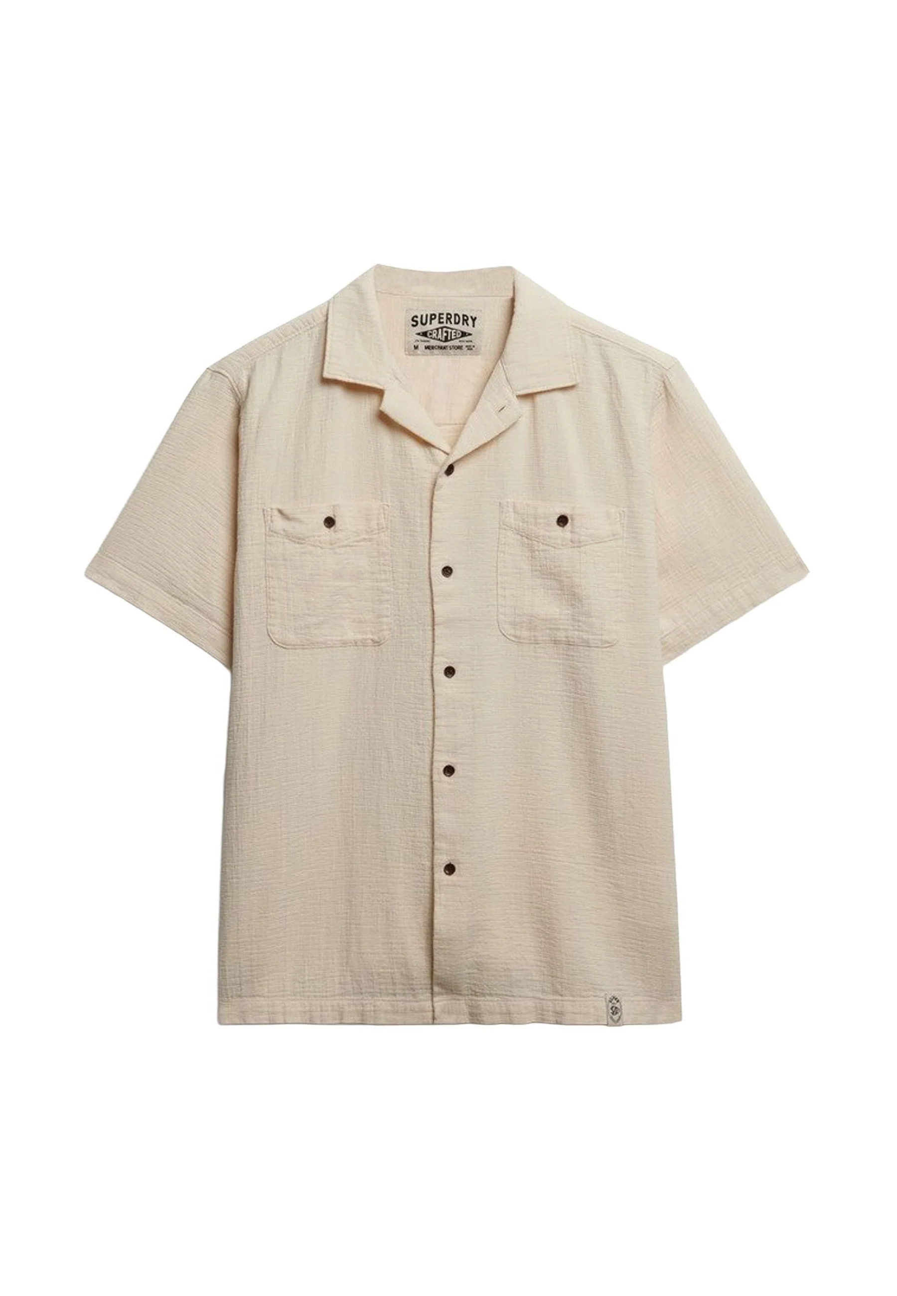 Superdry Merchant Textured Camicie Uomo | M4011123A - Image 7