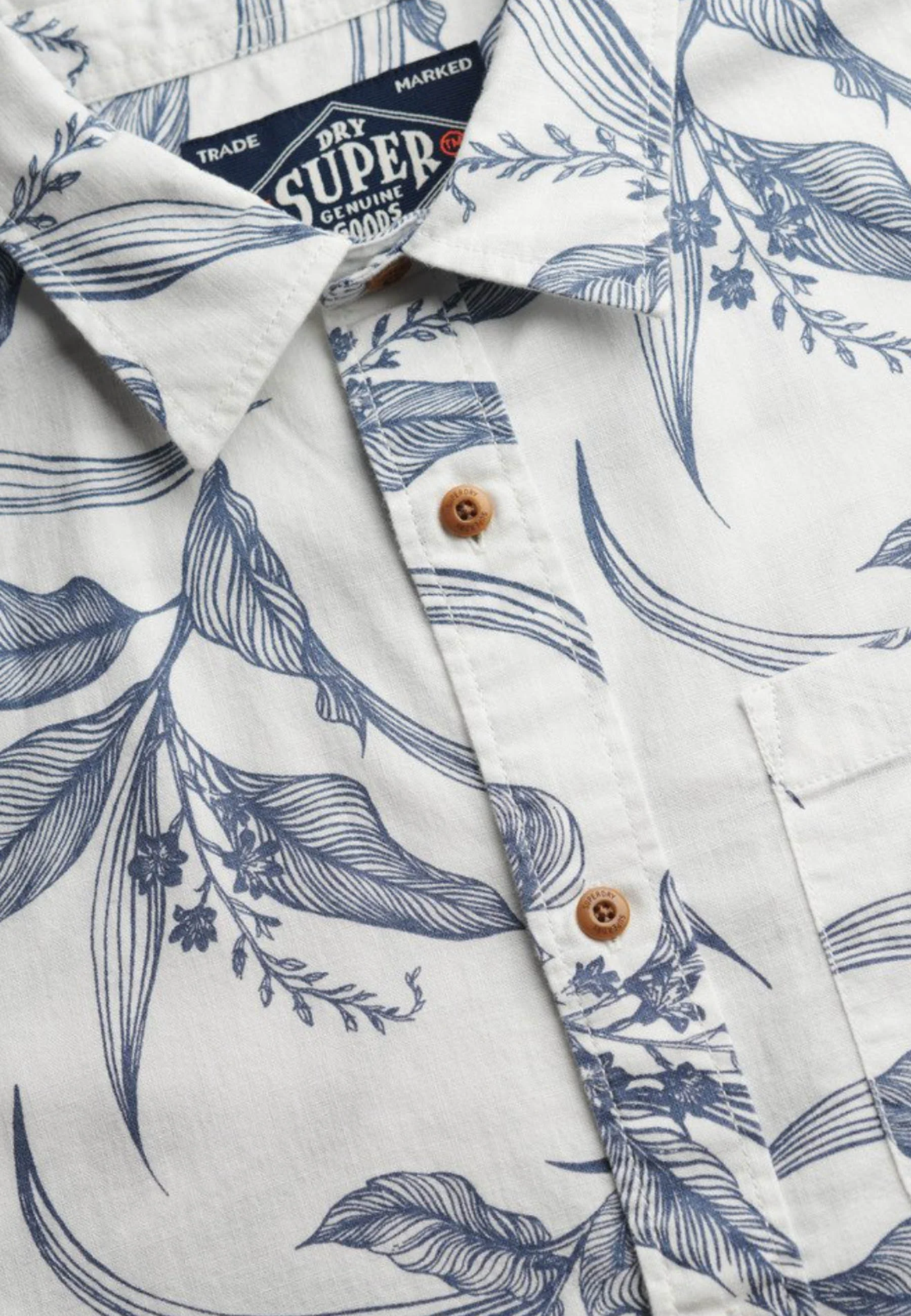 Superdry Vintage Loom Camicie Uomo | M4011129A - Image 6