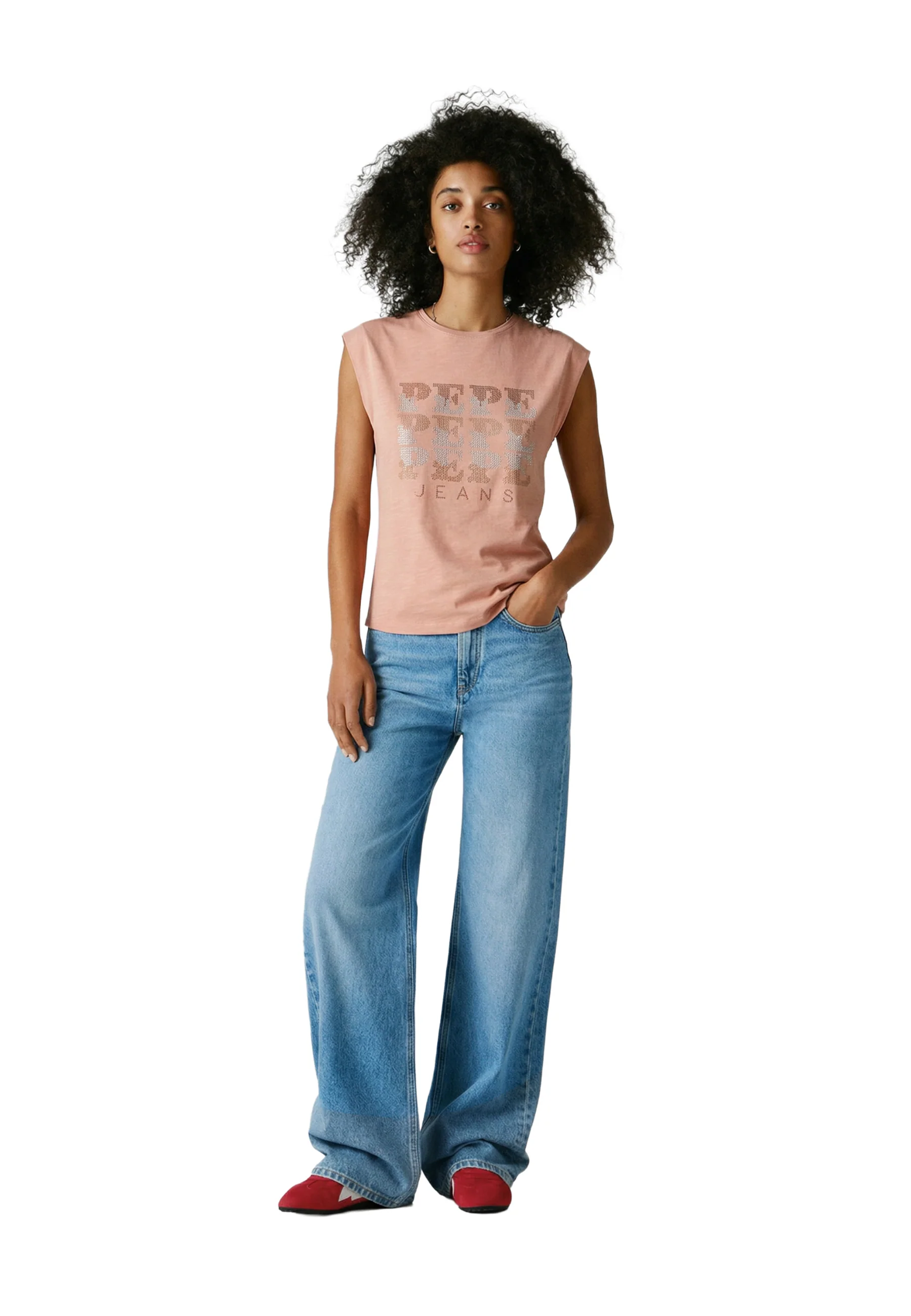 Pepe Jeans Lujan Top E Canotte Donna | PL5000163 - Image 2