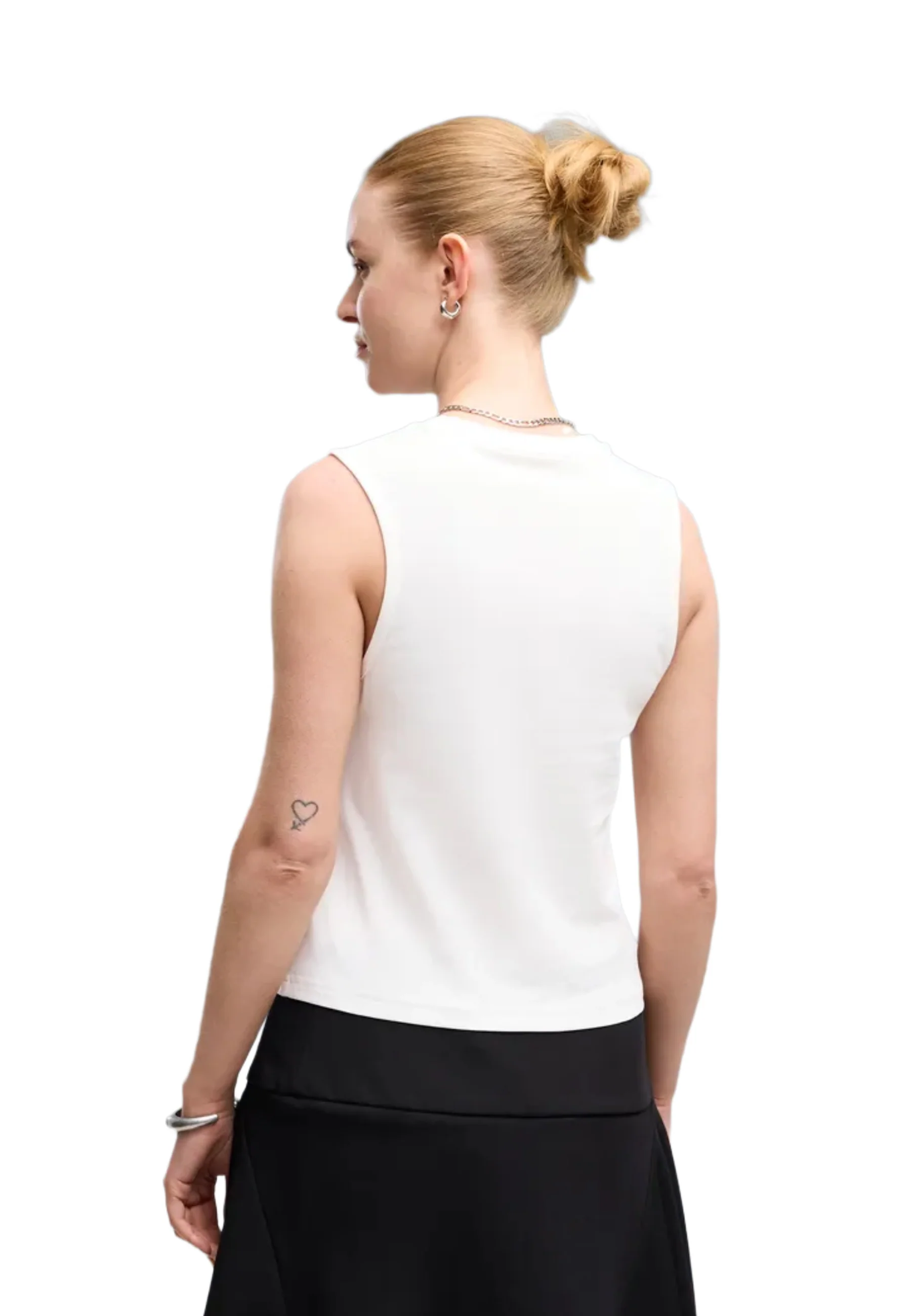 Puma Ess No. 1 Logo Slim Top E Canotte Donna | 684968 - Image 7