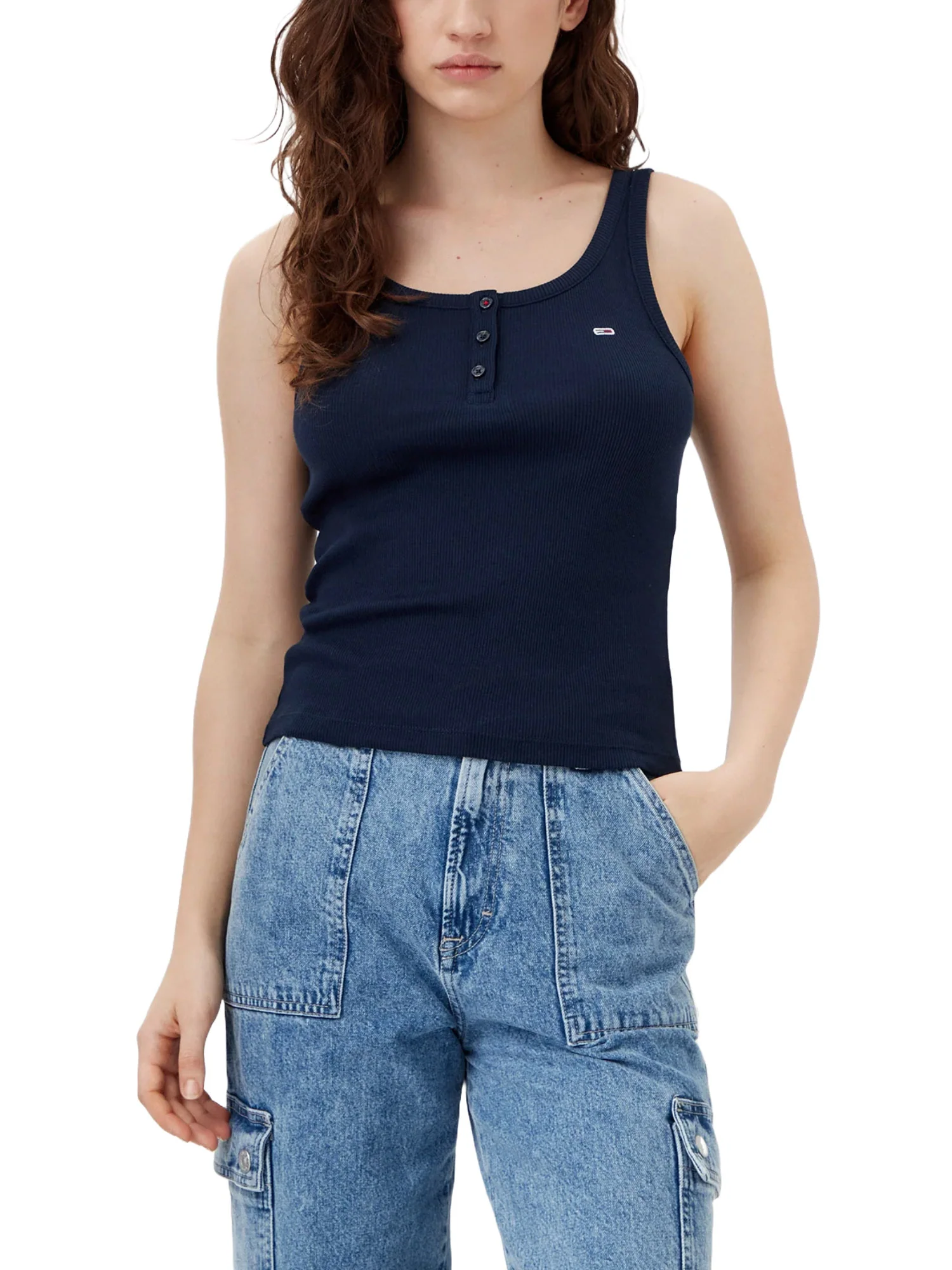 Tommy Jeans Top E Canotte Donna | DW0DW19492 - Image 11