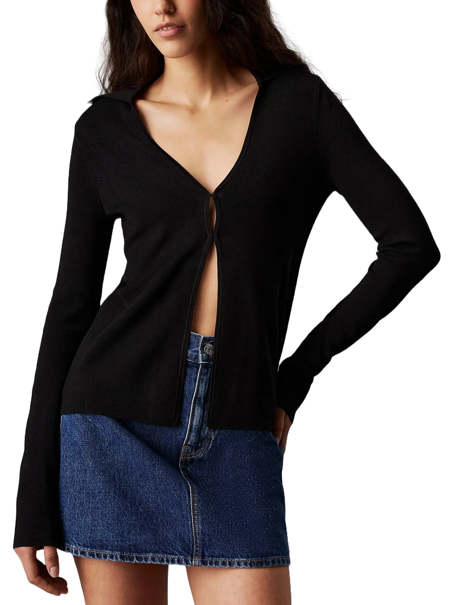 Calvin Klein Jeans Cardigan Donna | J20J224800 - Image 2