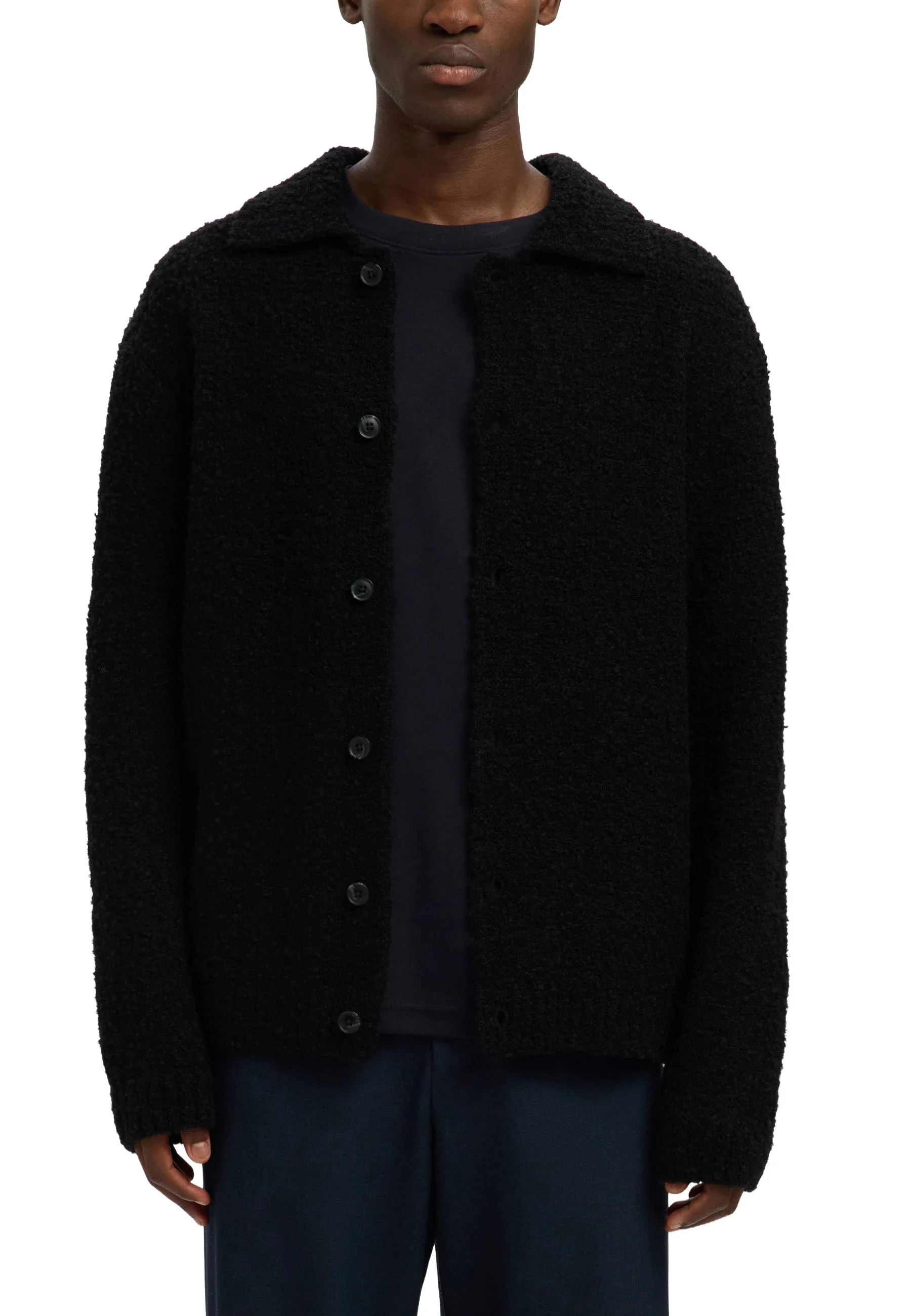 Selected Homme Black Cardigan Uomo | 16098360 - Image 2