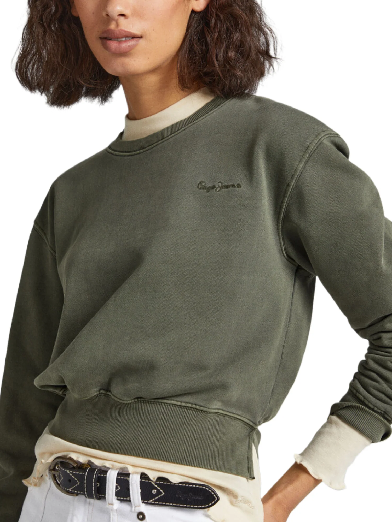 Pepe Jeans Felpe Donna | PL581356 - Image 7
