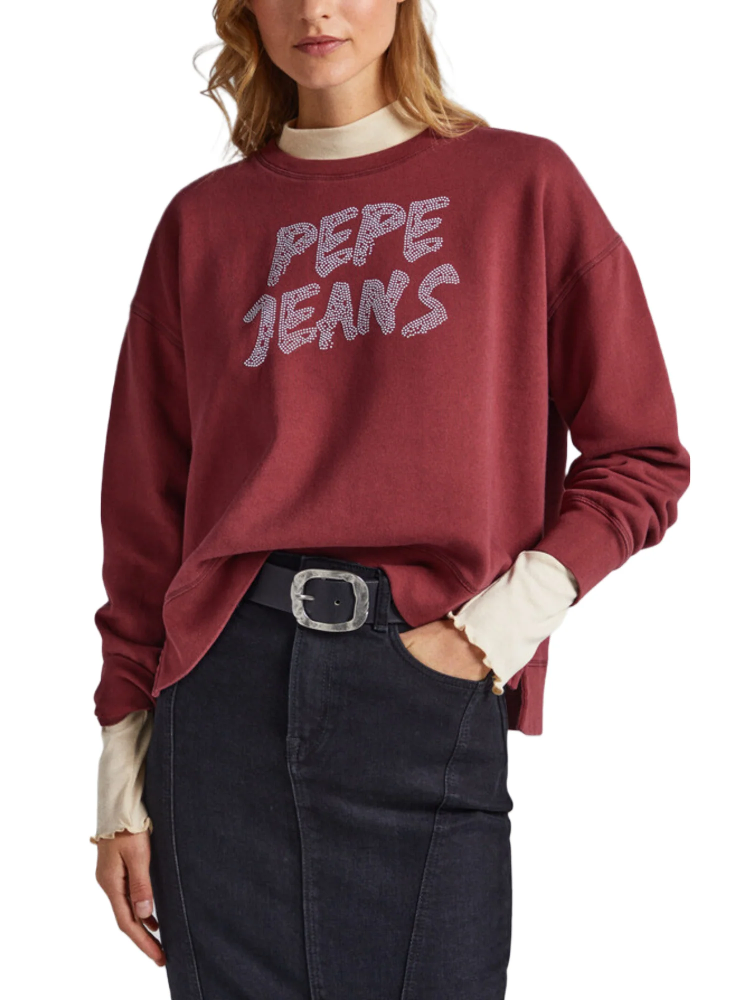 Pepe Jeans Felpe Donna | PL581362 - Image 2