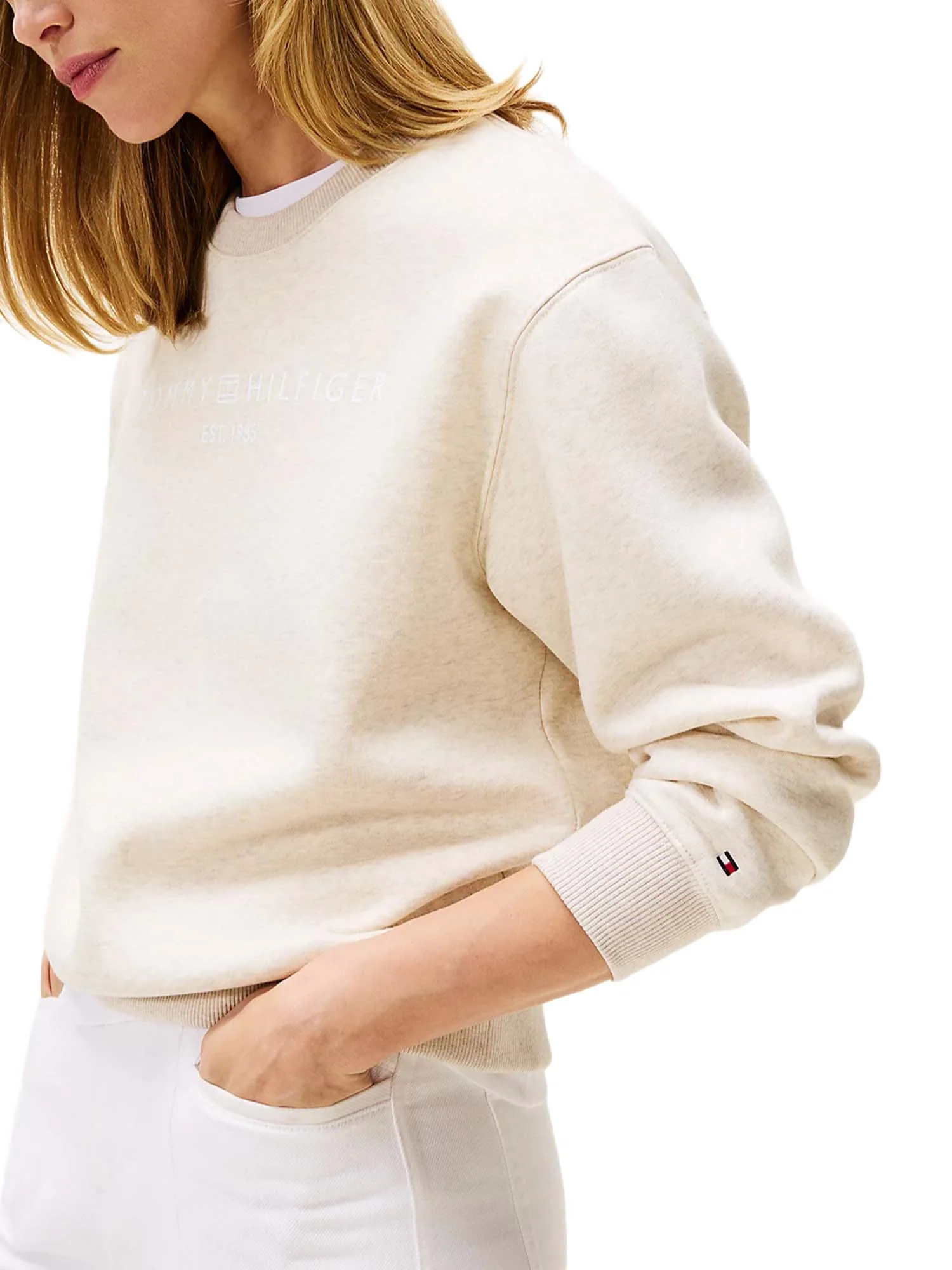 Tommy Hilfiger Felpe Donna | WW0WW39791 1 - Image 13