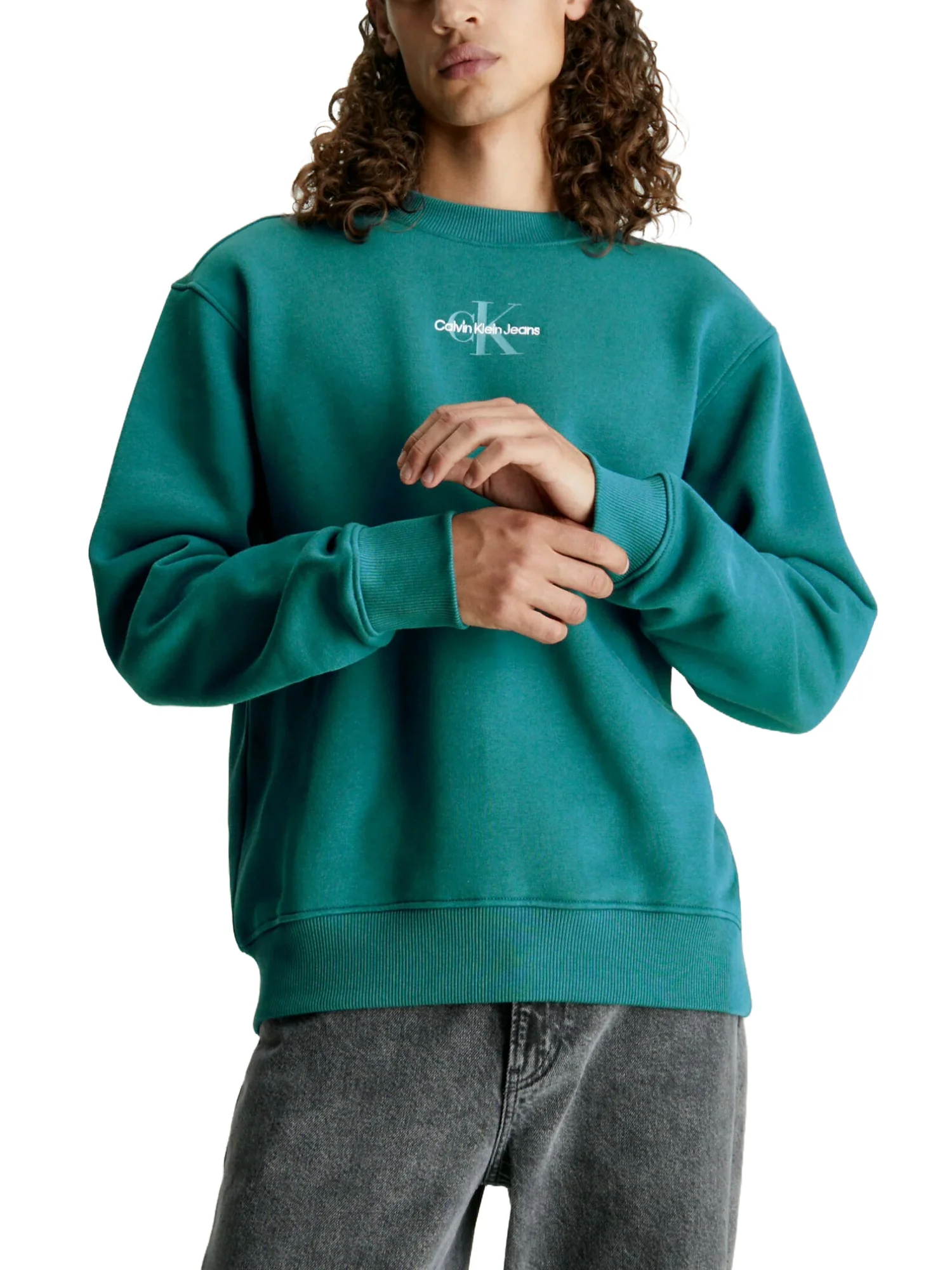 Calvin Klein Jeans Felpe Uomo | J30J323434 - Image 8