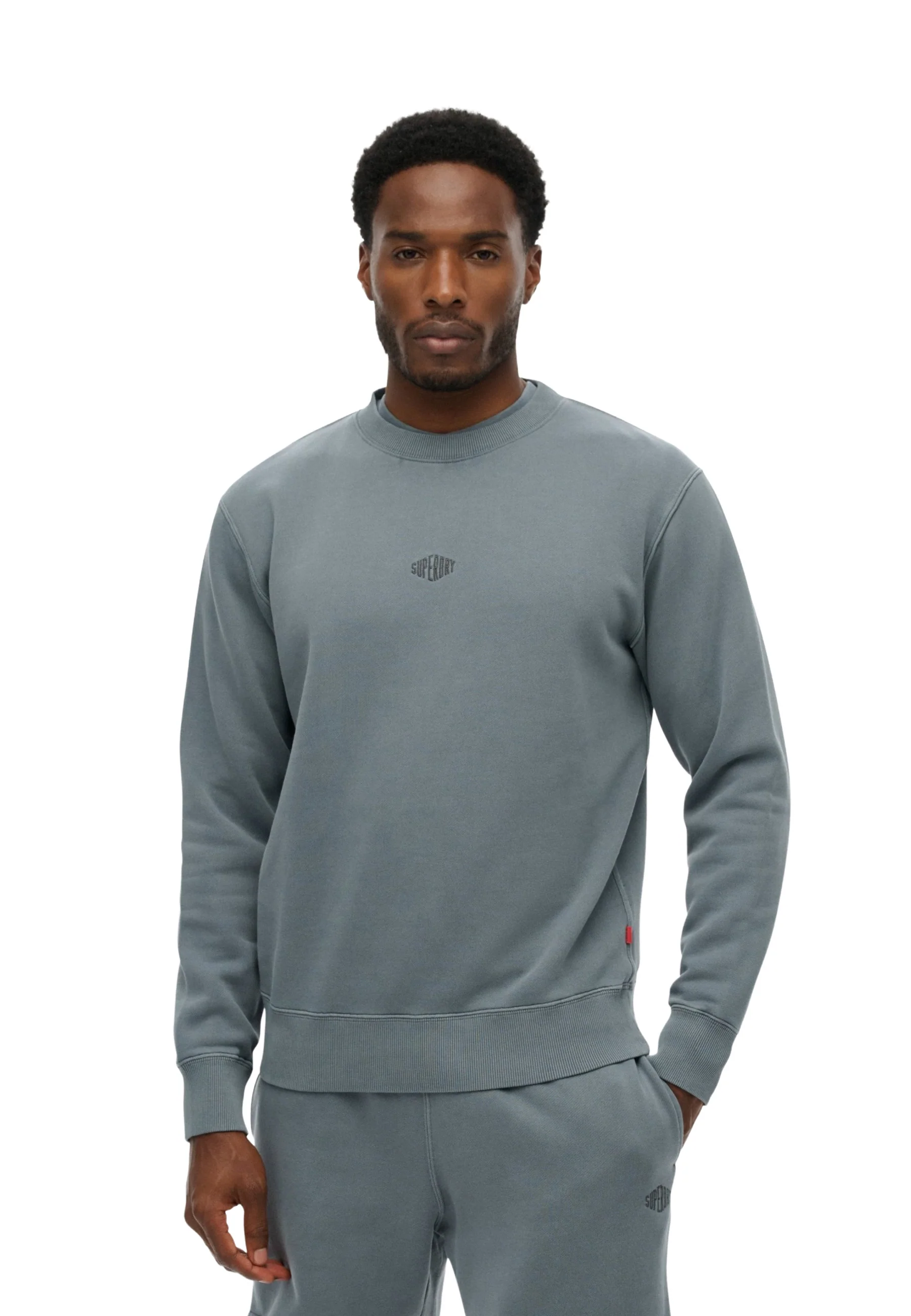 Superdry Micro Logo Crew Felpe Uomo | M2014441A - Image 2