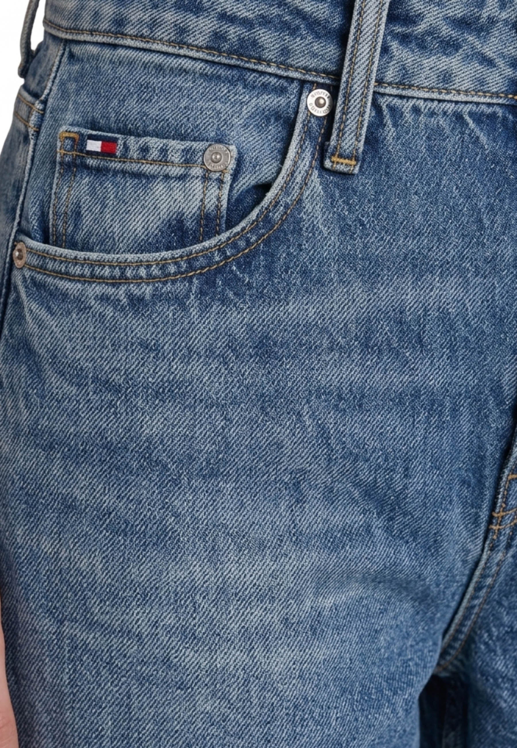Tommy Hilfiger Loose Straight Jeans Donna | WW0WW42798 - Image 5