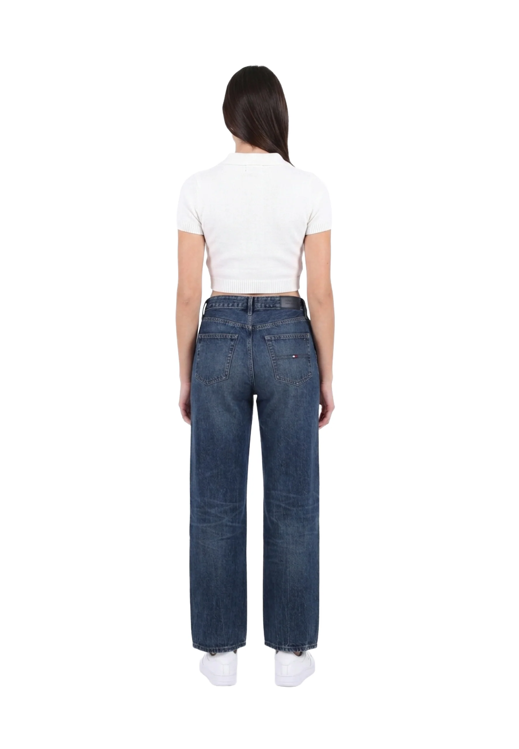 Tommy Hilfiger Loose Straight Jeans Donna | WW0WW42800 - Image 3