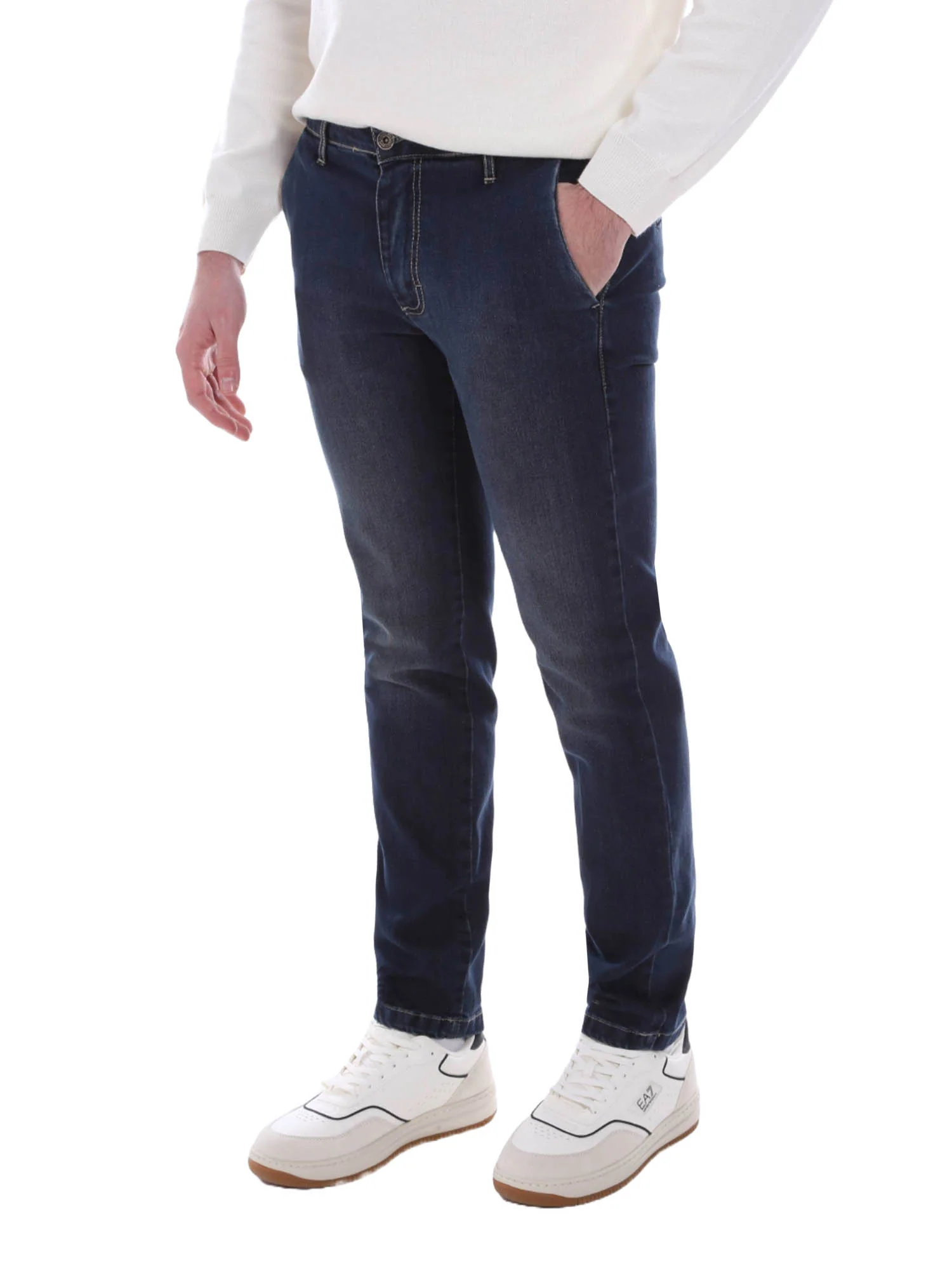 Borgoni Milano Jeans Uomo | SQ17 - Image 3