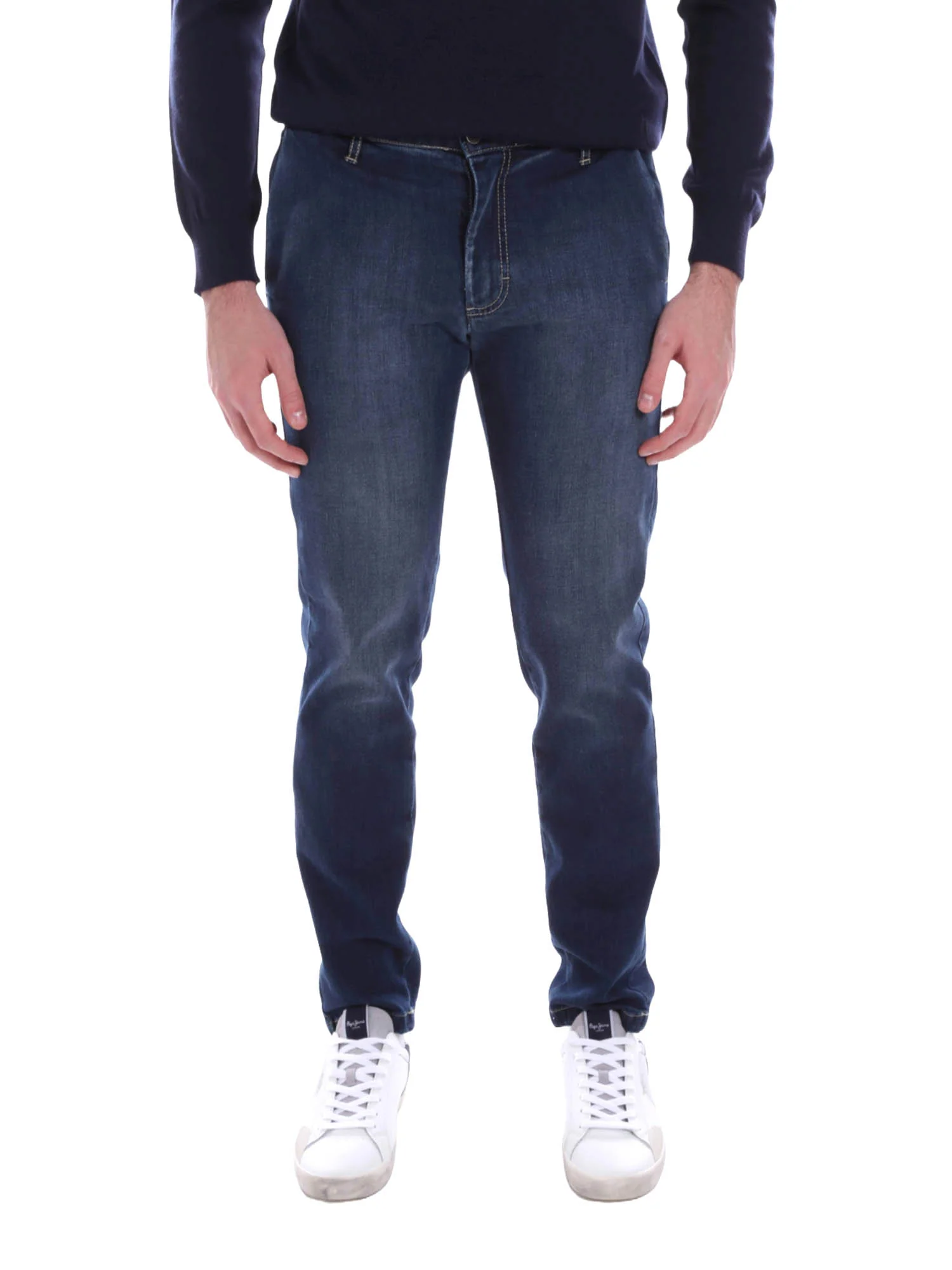 Borgoni Milano Jeans Uomo | SQ17 - Image 7