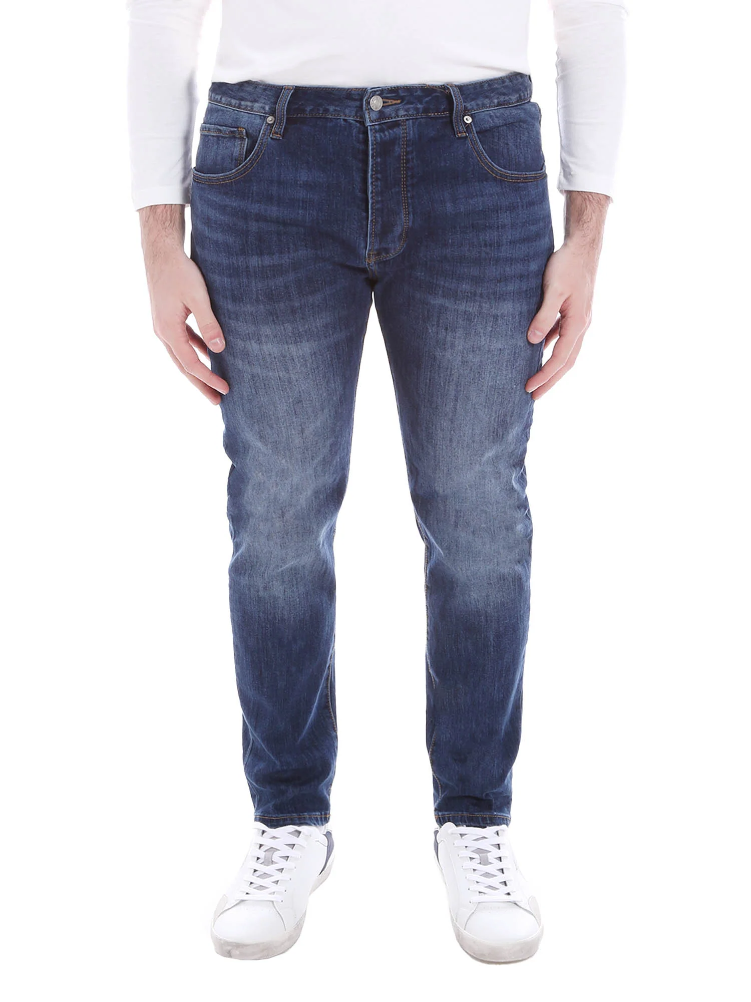 Borgoni Milano Jeans Uomo | WW0565PT - Image 2