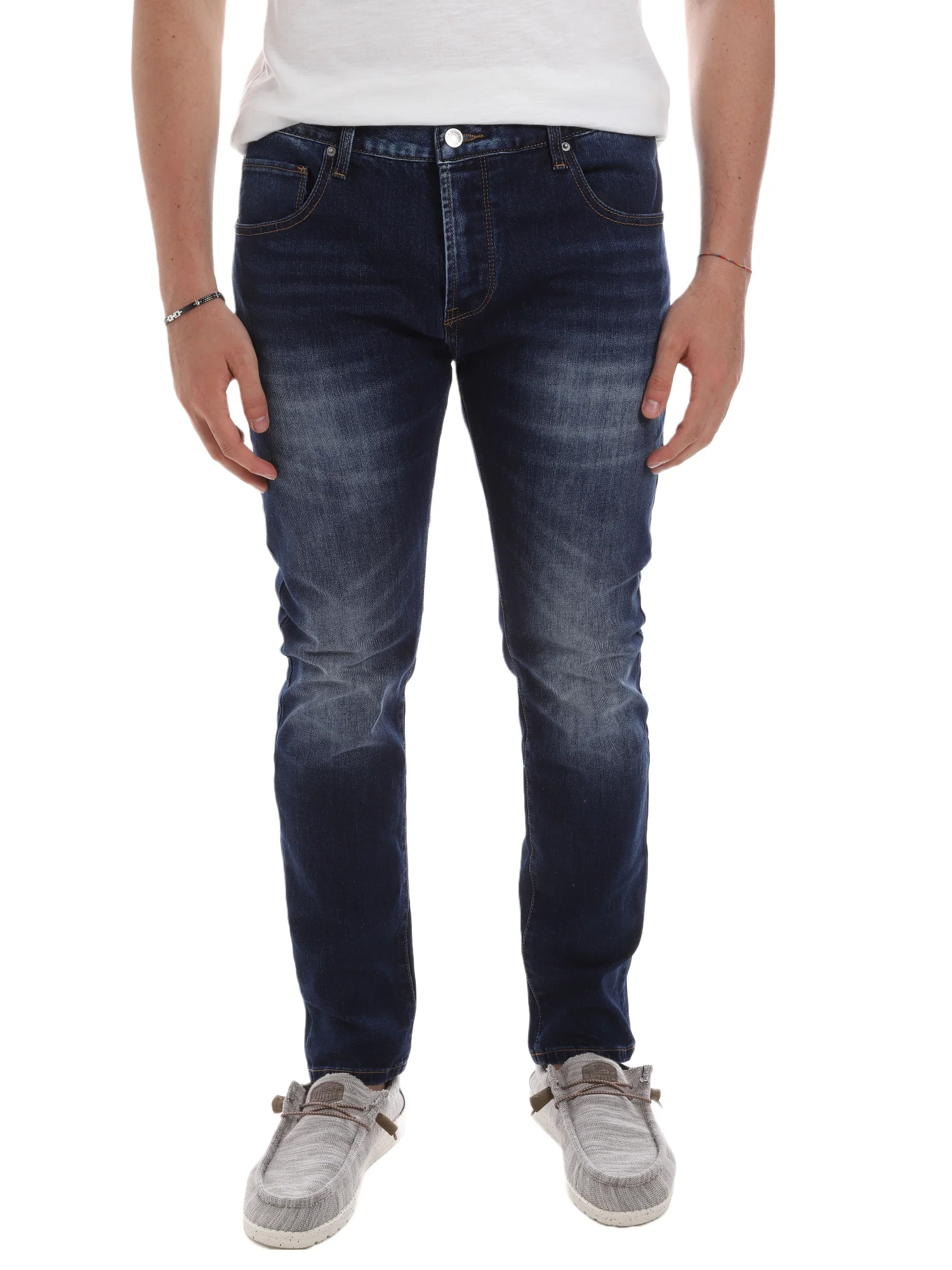 Borgoni Milano Jeans Uomo | WW5650PT - Image 2