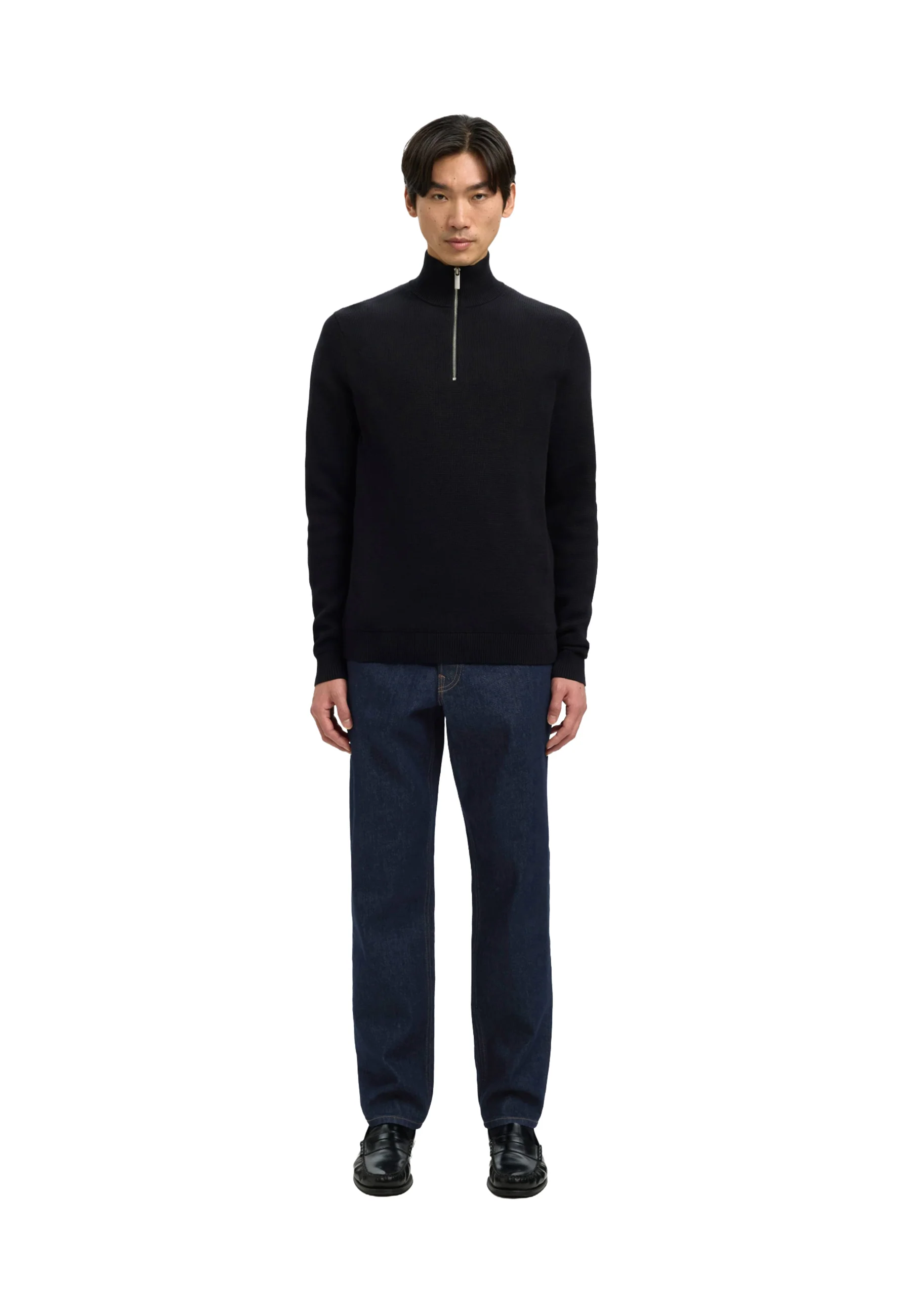 Selected Homme Black Slm190-reg Tapered Ben Kori Jeans Noos Jeans Uomo | 16098202 - Image 8