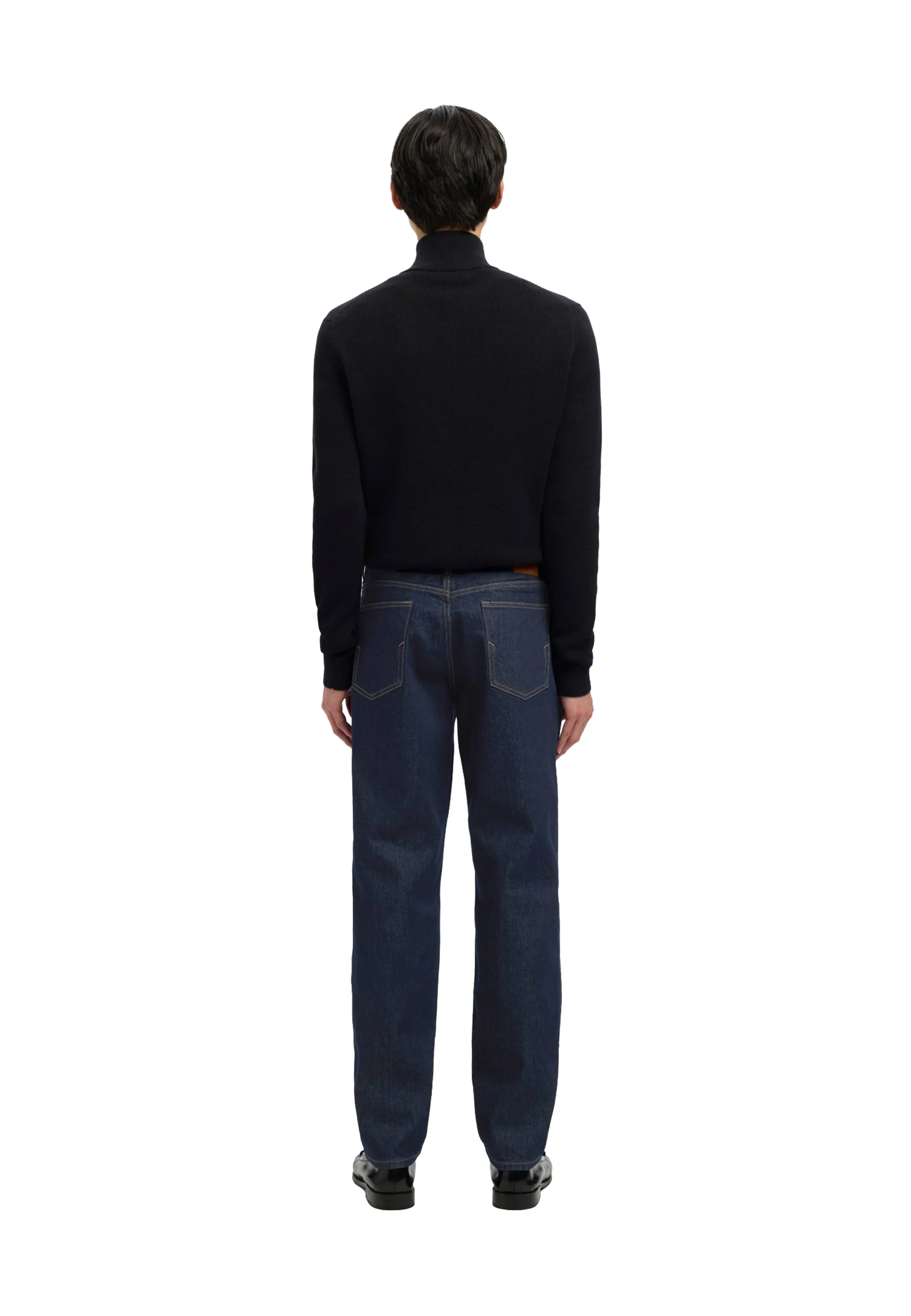 Selected Homme Black Slm190-reg Tapered Ben Kori Jeans Noos Jeans Uomo | 16098202 - Image 9