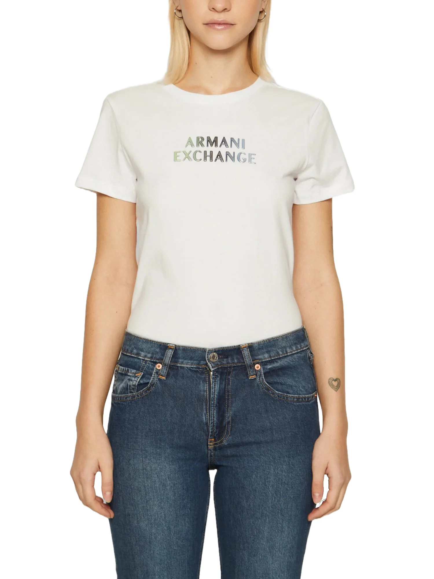 Armani Exchange T-shirt Donna | 3DYT14 YJDGZ - Image 2