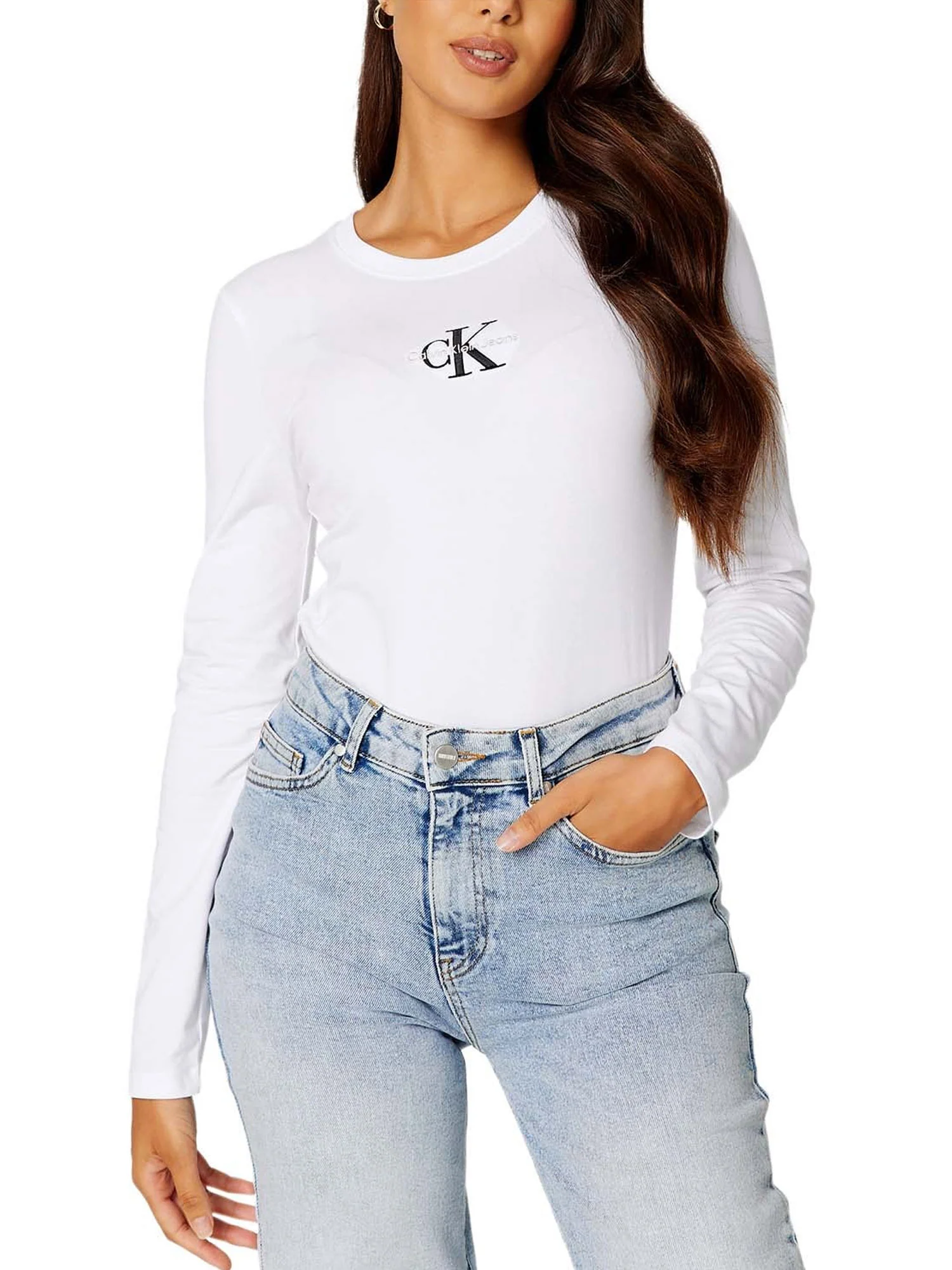Calvin Klein Jeans T-shirt Donna | J20J219655 - Image 5