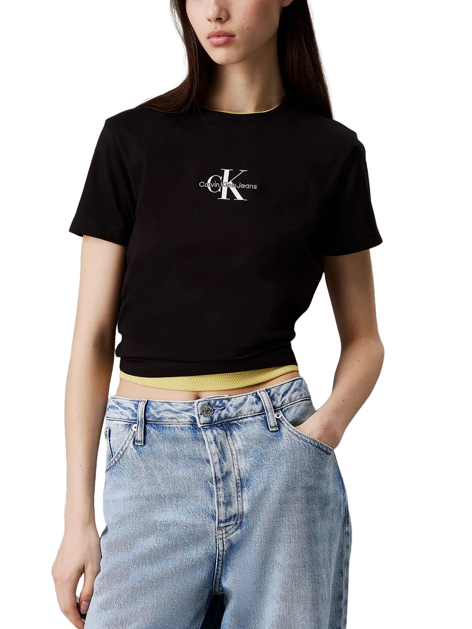 Calvin Klein Jeans T-shirt Donna | J20J223113 - Image 2
