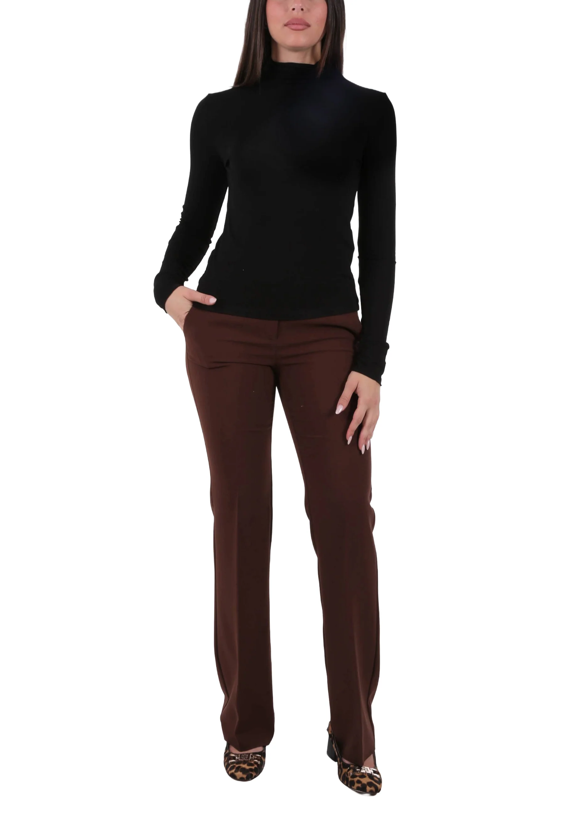 Emme Maglia A Collo Alto Donna | 2525946031200 - Image 8
