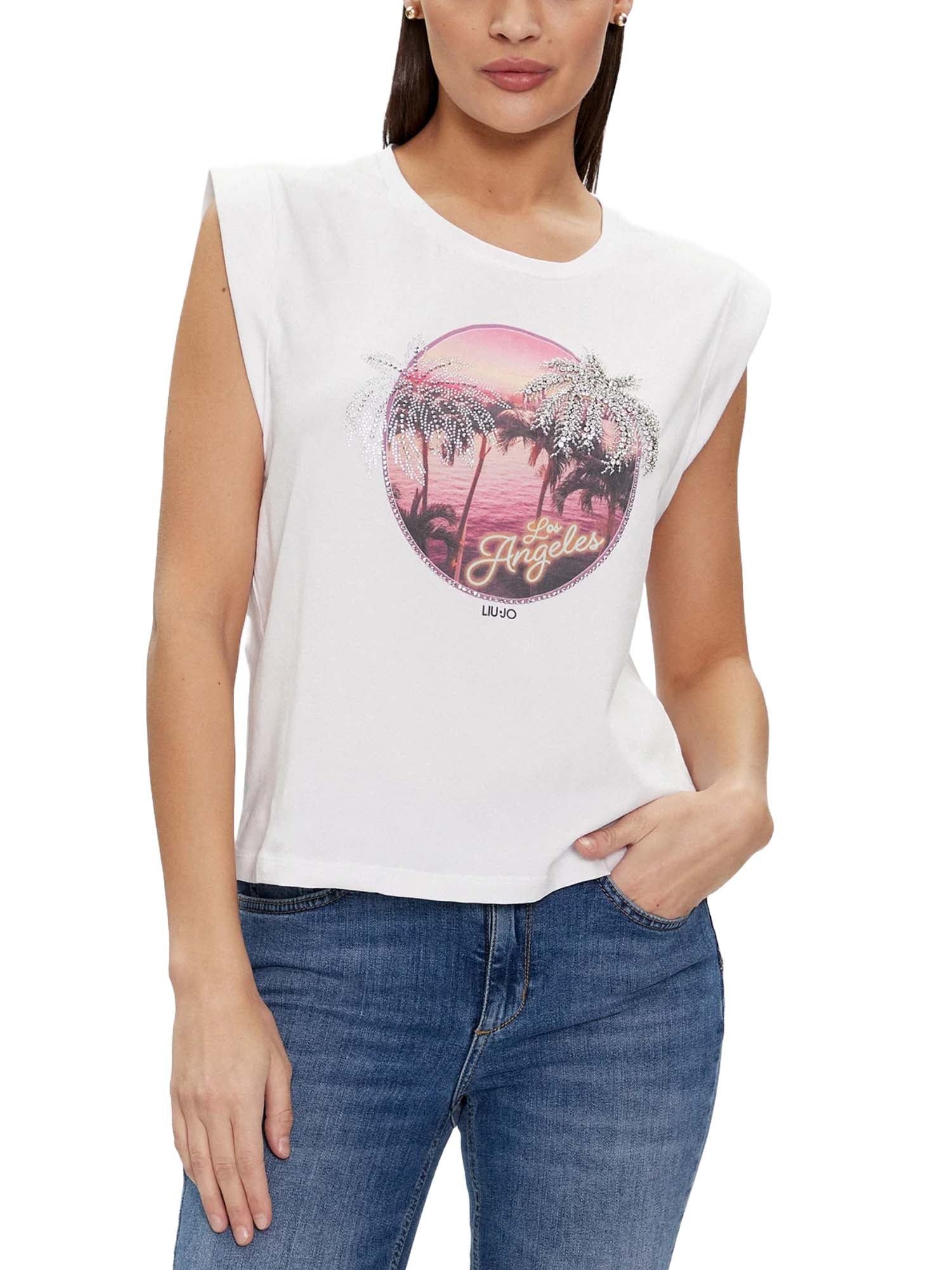 Liu-jo T-shirt Donna | MA4332 J5003 - Image 2