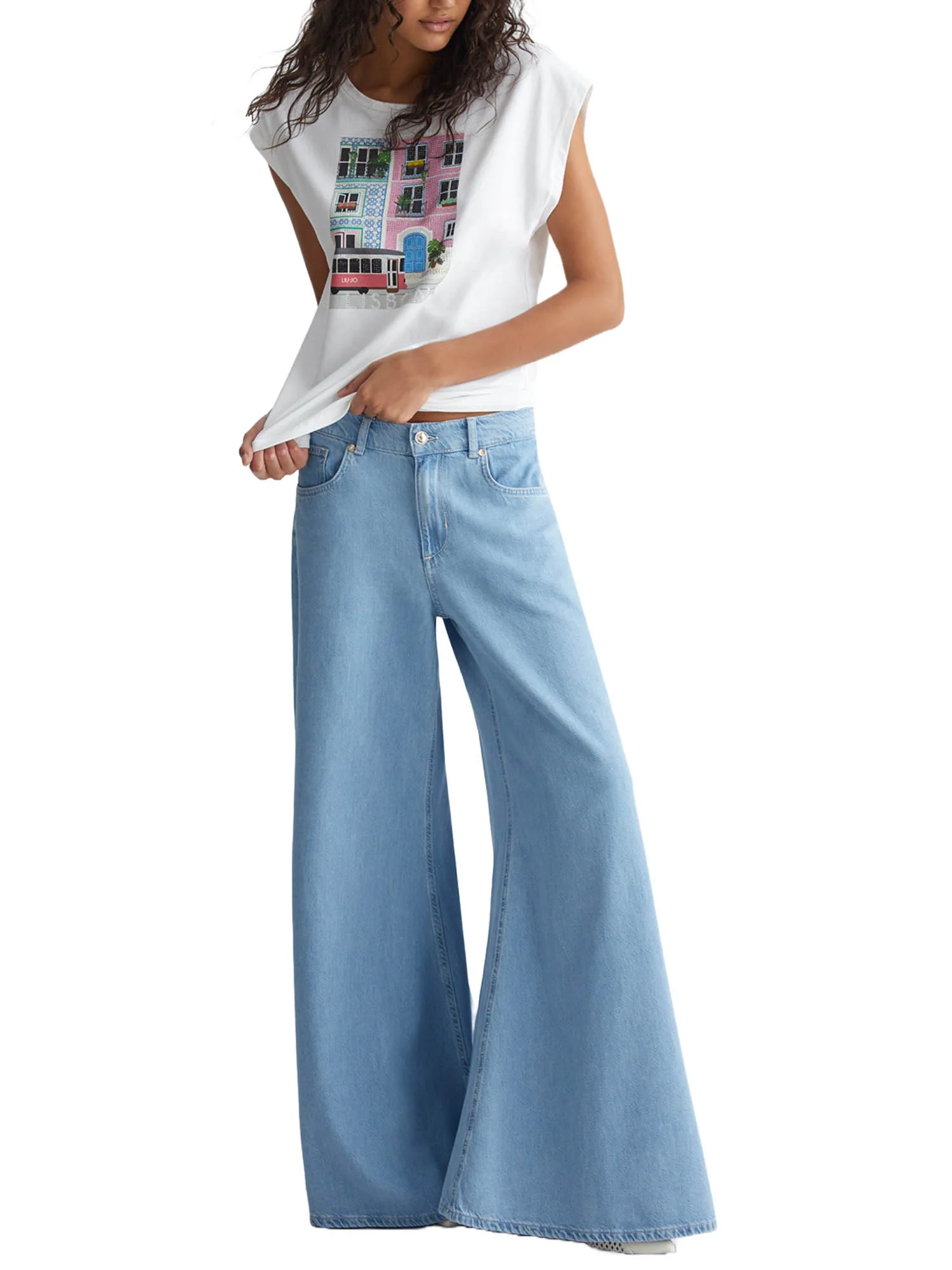 Liu-jo T-shirt Donna | MA4338 J5003 - Image 7