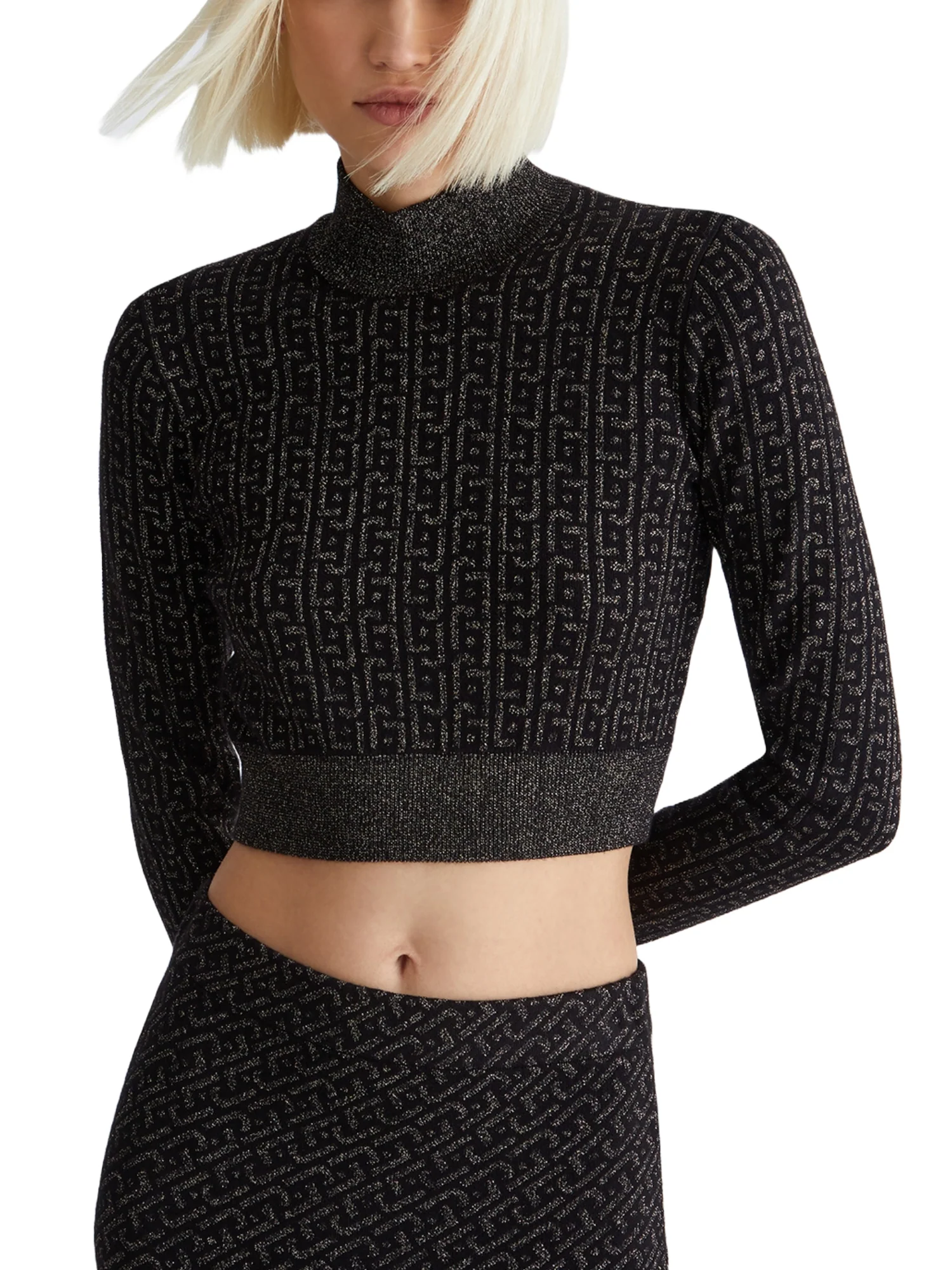 Liu-jo Maglia A Collo Alto Donna | MF3168 MA49I - Image 2