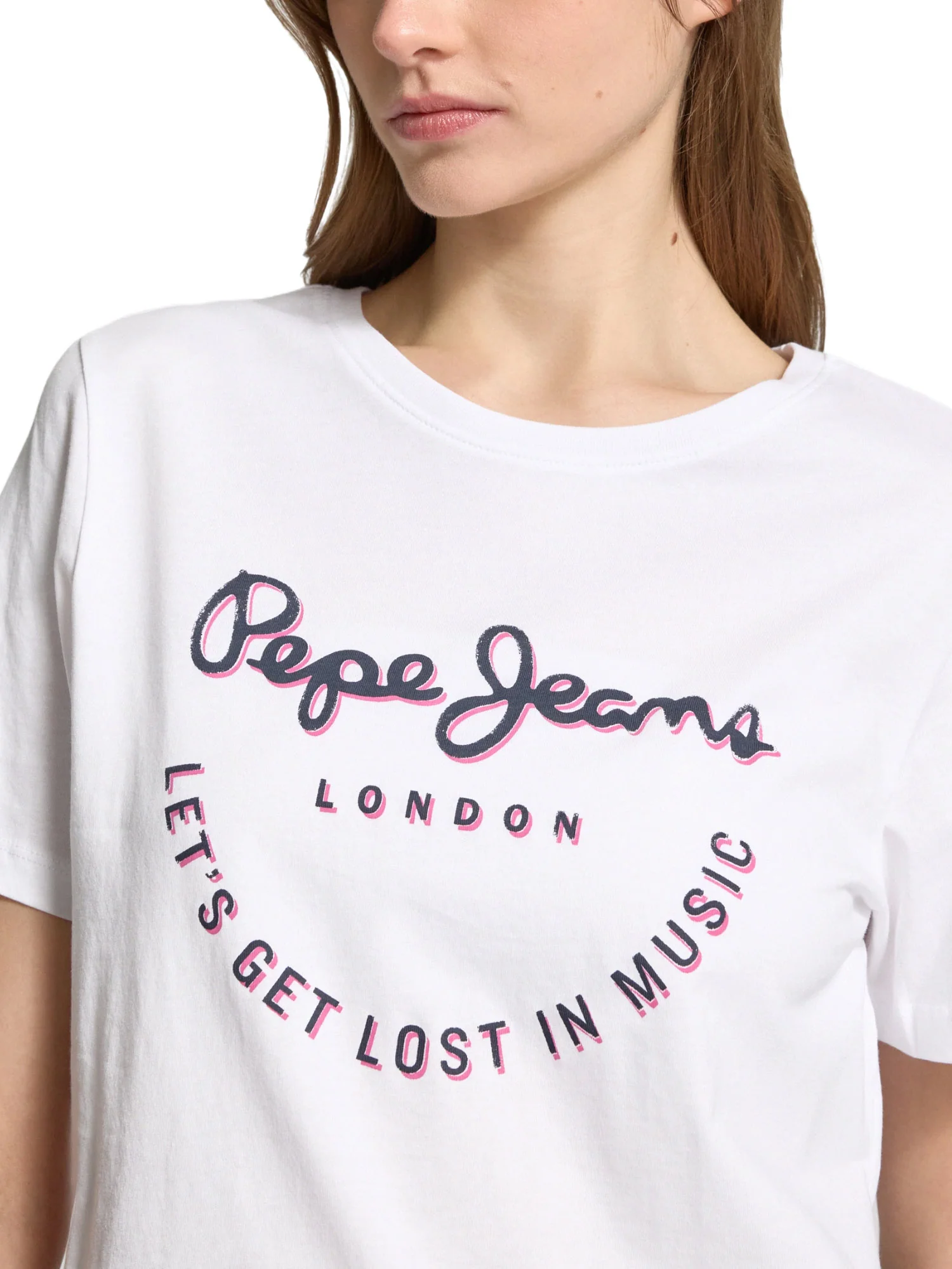 Pepe Jeans T-shirt Donna | PL506072 - Image 8