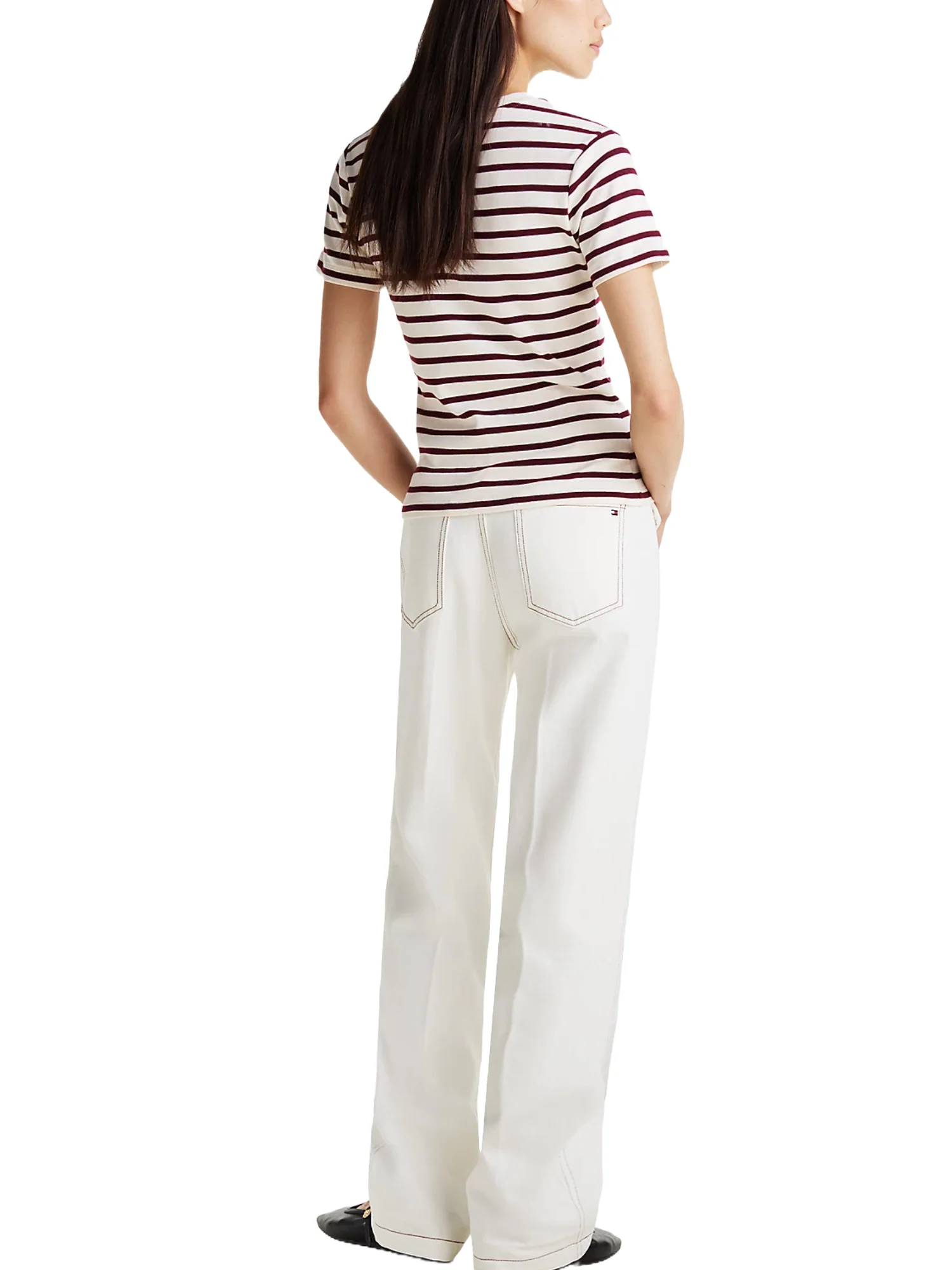 Tommy Hilfiger T-shirt Donna | WW0WW40587 - Image 9