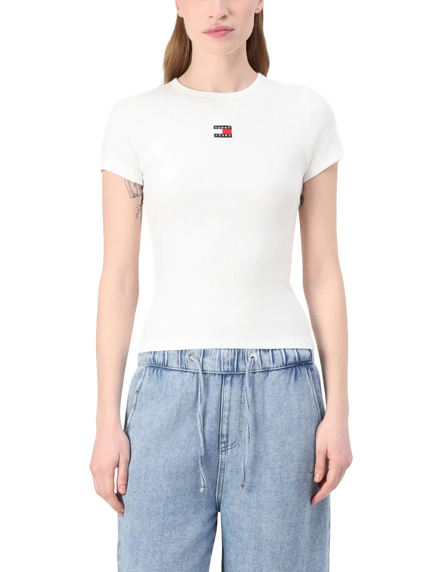 Tommy Jeans T-shirt Donna | DW0DW17881 - Image 8