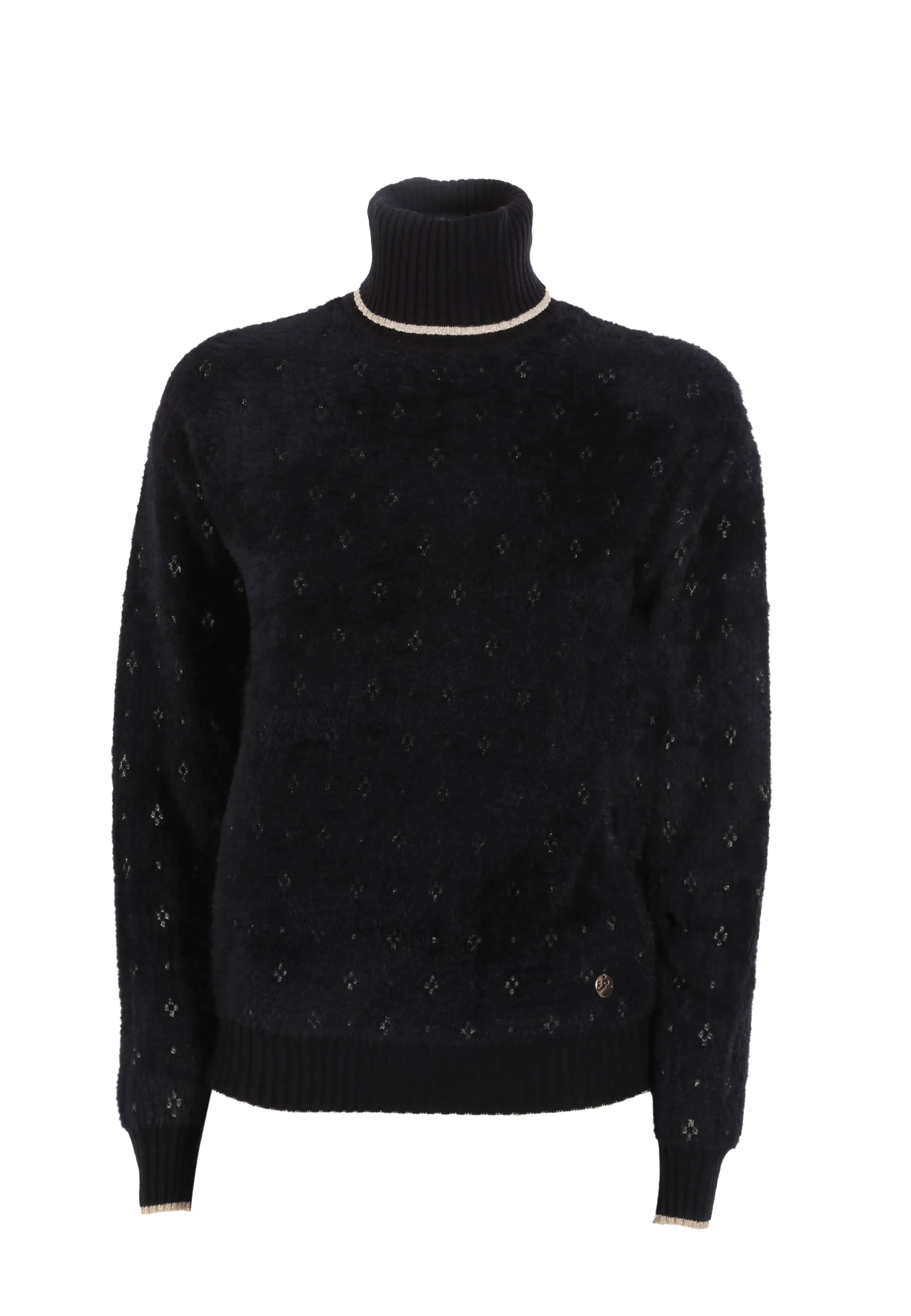 Yes-zee Maglia A Collo Alto Donna | M010 IS00 - Image 6