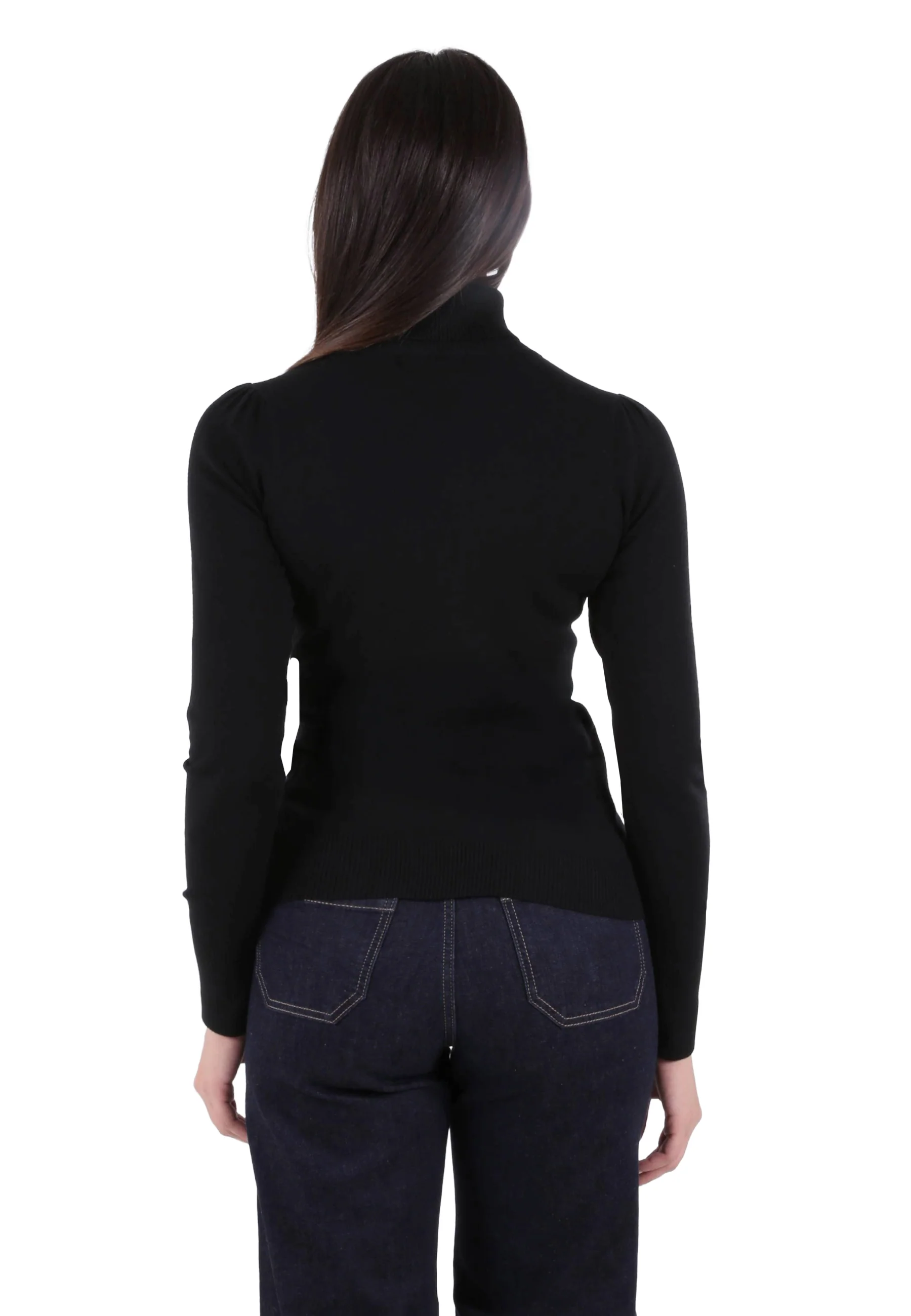 Yes-zee Maglia A Collo Alto Donna | M038 RU00_1 - Image 4