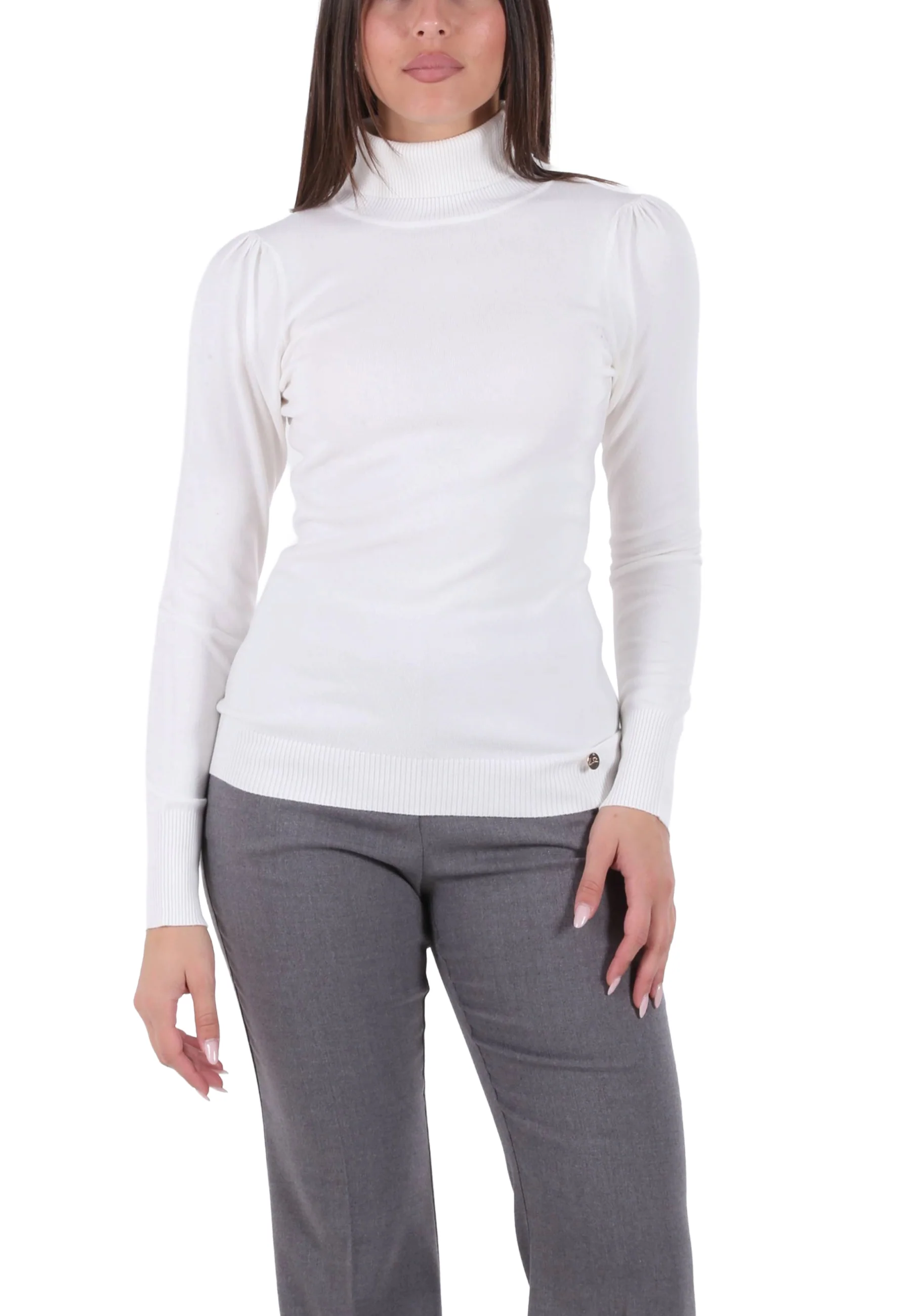 Yes-zee Maglia A Collo Alto Donna | M038 RU00 - Image 25