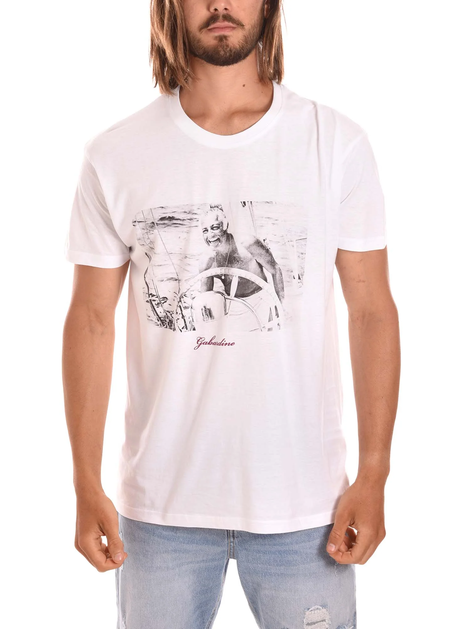 Gabardine T-shirt Uomo | GAB01TSP - Image 7