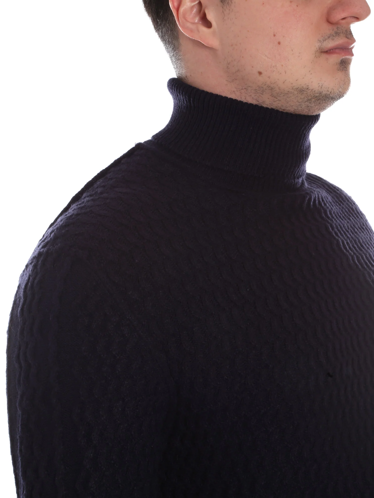 Seinse Maglia A Collo Alto Uomo | MI2525SS - Image 4