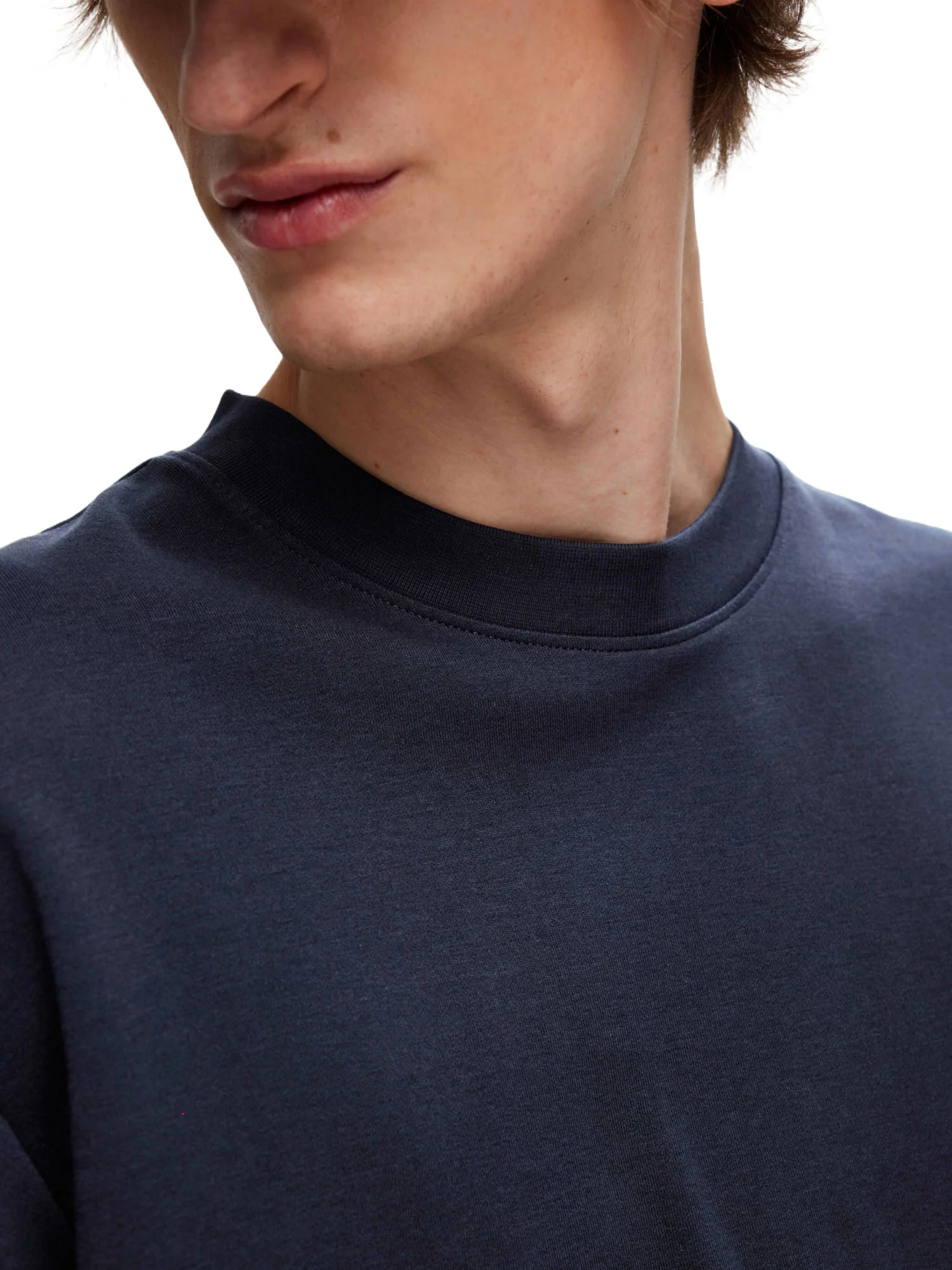 Selected Homme Black T-shirt Uomo | 16094143 - Image 11