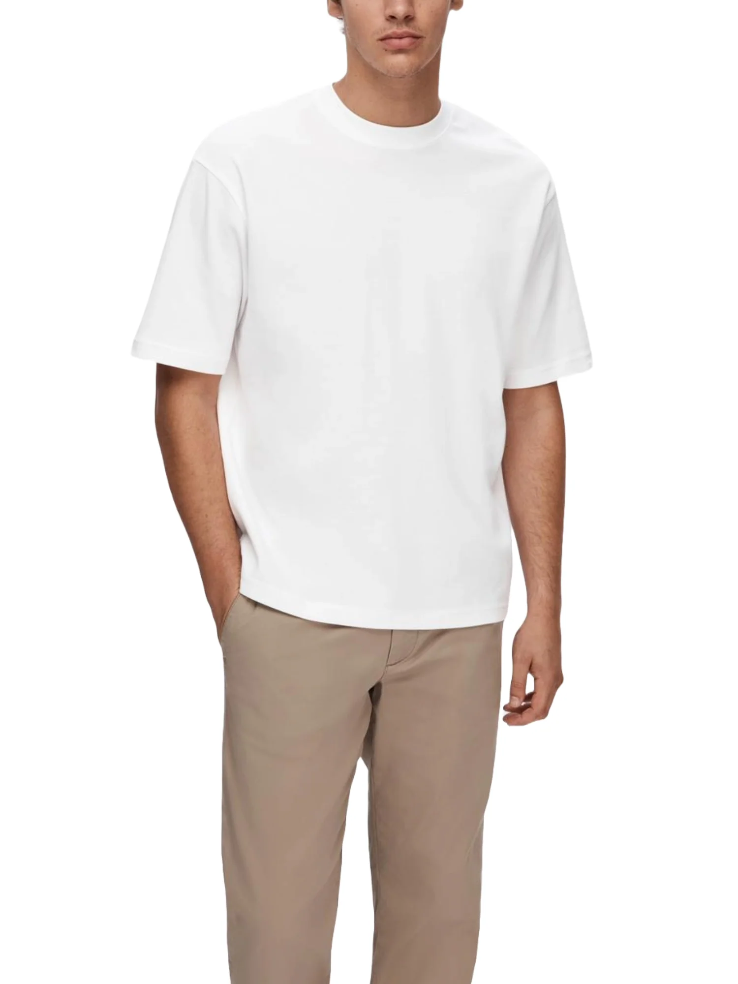 Selected Homme Black T-shirt Uomo | 16094143 - Image 6