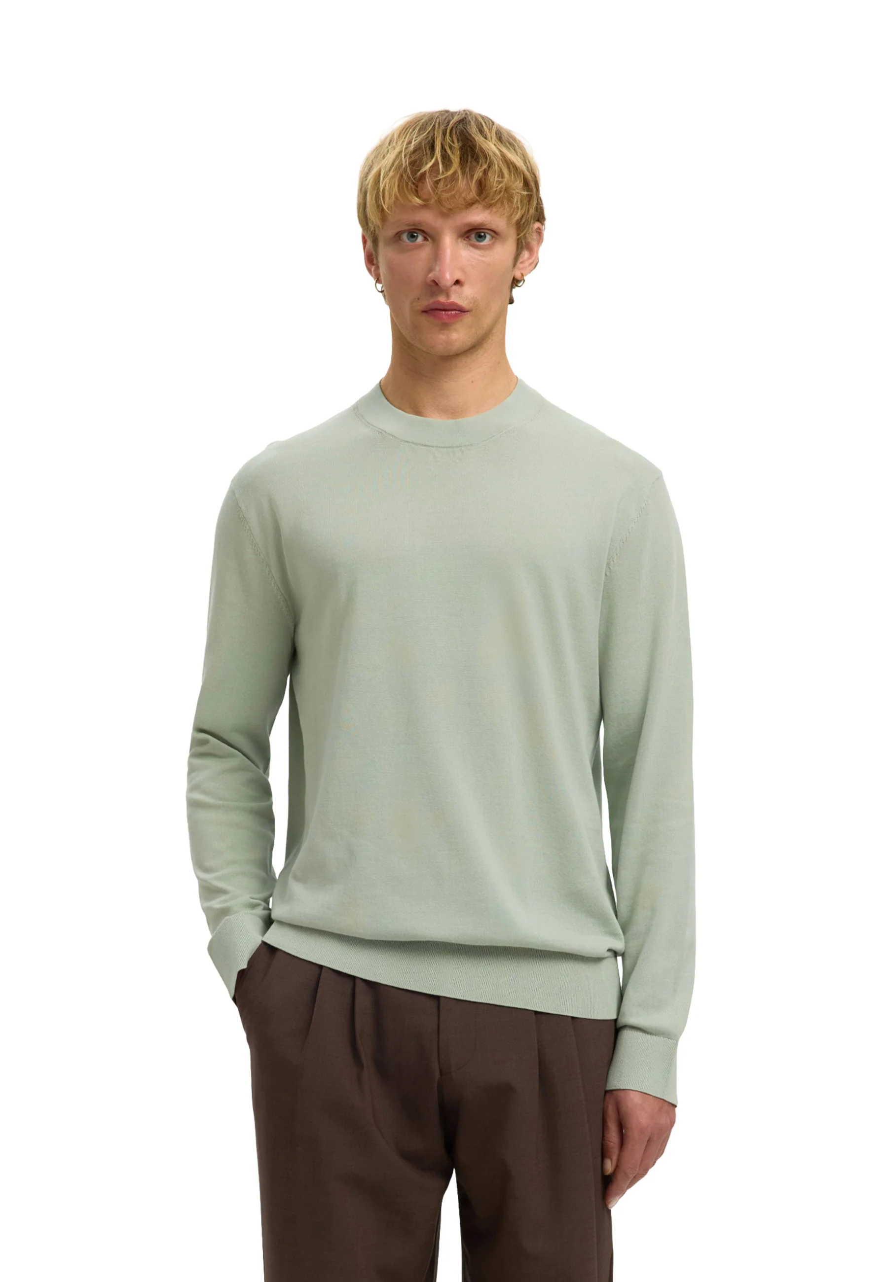 Selected Homme Black Slmtorino Maglioncini Uomo | 16099817 - Image 2