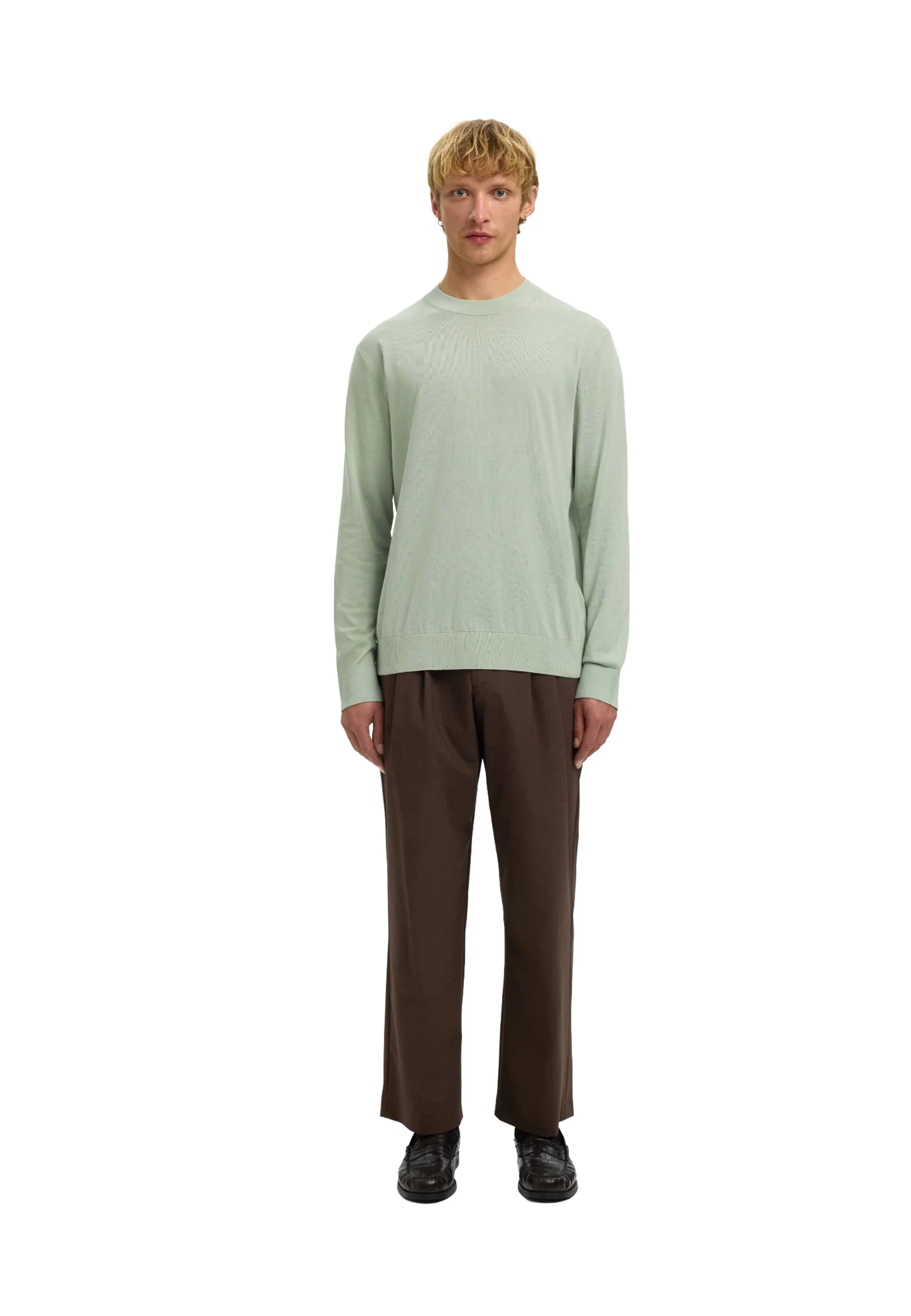 Selected Homme Black Slmtorino Maglioncini Uomo | 16099817 - Image 3