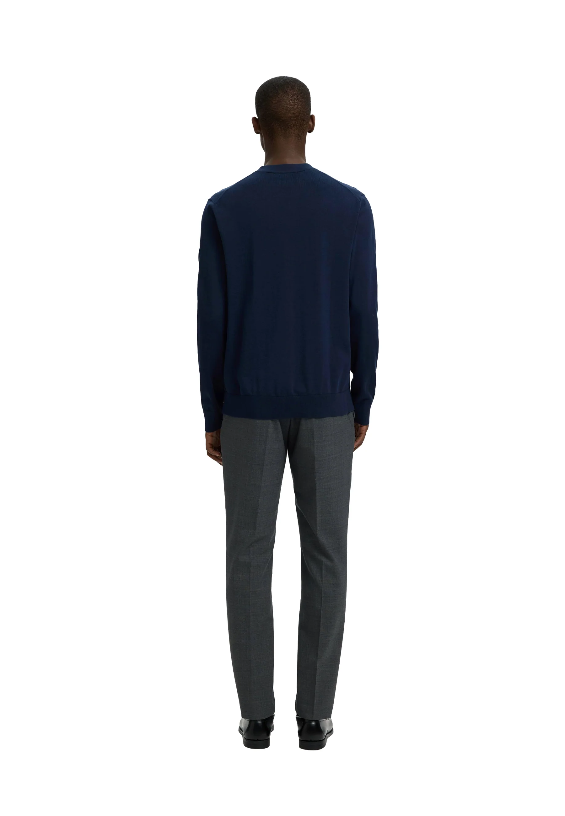 Selected Homme Black Slmtorino Maglioncini Uomo | 16099817 - Image 9